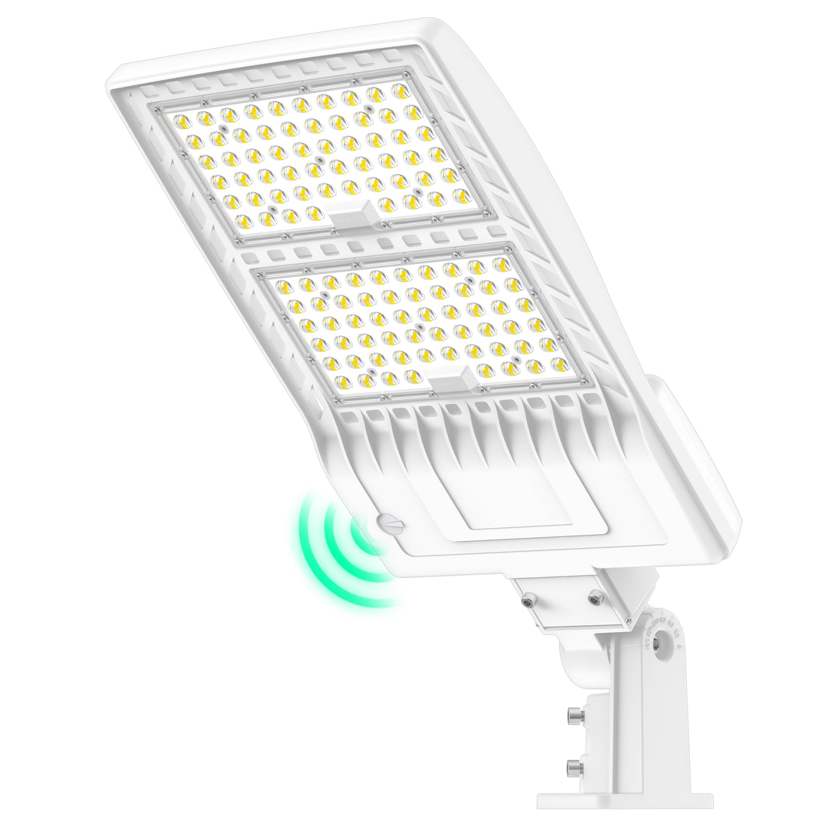 BBESTLED 400W LED Parking Lot Lights Arm & Slip Fitter Mount Dusk to Dawn, 400W/320W/240W Outdoor Lighting Exterior Commercial S