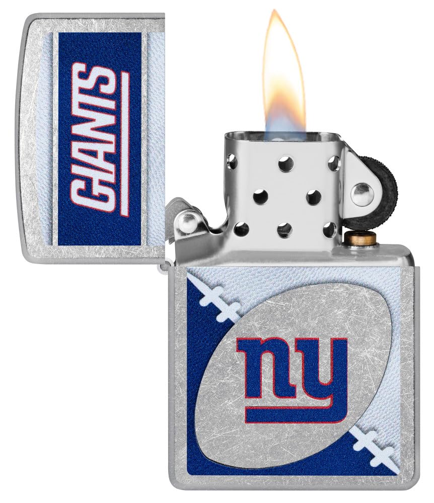 Zippo Nfl New York Giants Street Chrome Pocket Lighter
