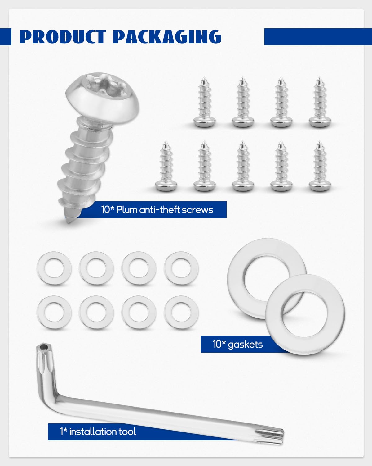Anodzu Tail Light Theft Deterrent Fit For Ford Raptor F150 F250 F350 F450 Super Duty 2004-2024