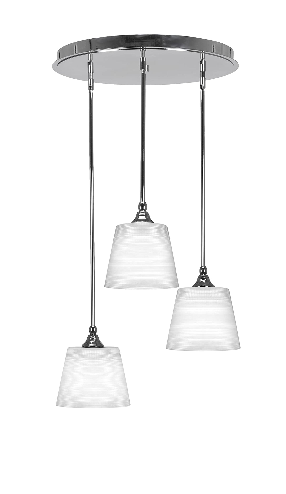 Empire 3 Light Cluster Pendalier in Chrome Finish (2183-CH-4081)