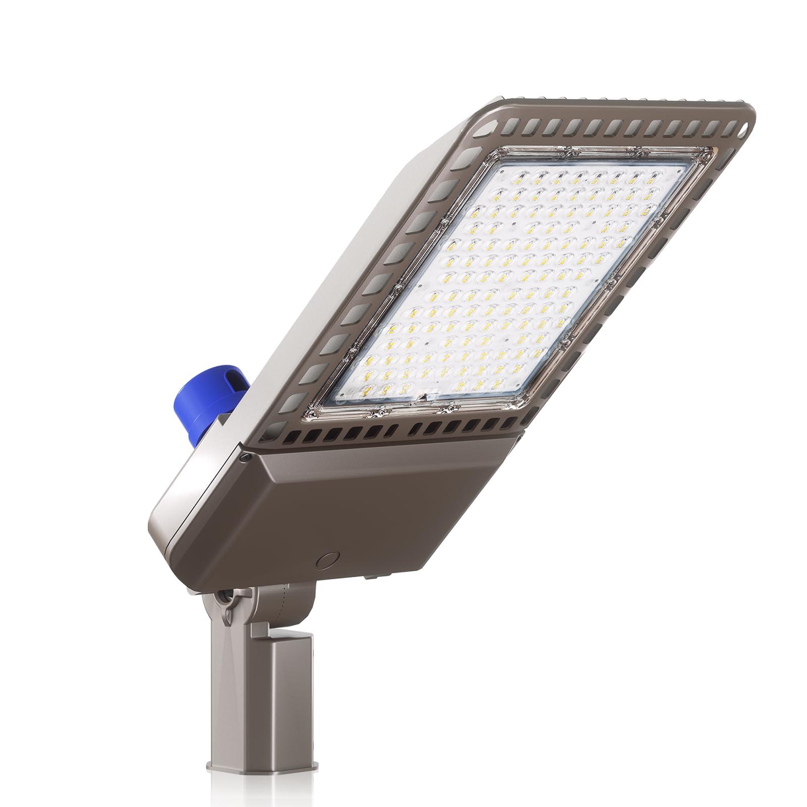 YXL LED Parking Lot Light, 300W LED Shoebox Light with Dusk to Dawn Photocell,42,000LM 5000K Daylight Slipfitter Mount, IP65 Wat