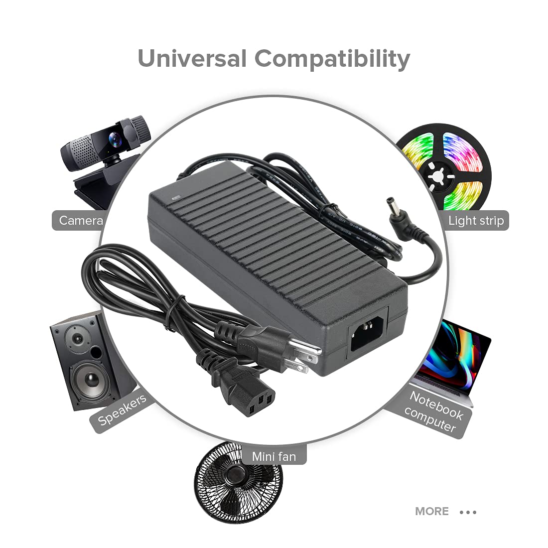 Btf-Lighting 24Volt 4Amp Ac100-240V To Dc24V4A Max 96W Suit 3A 2A 1A Device Transformer Power Adapter Converter With 5.5X2.5Mm D