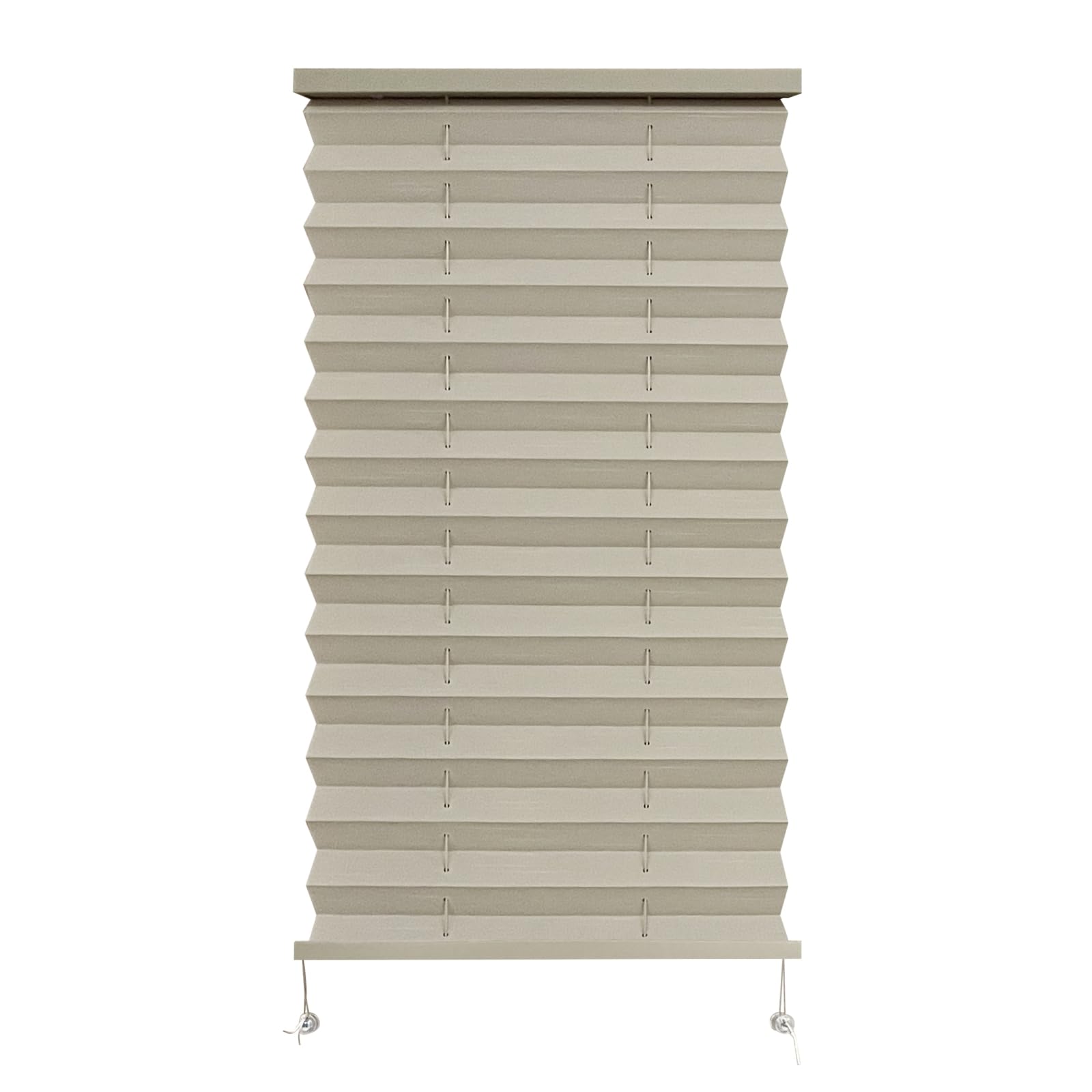 Dulepax Rv Blinds - Pleated Shades, 14'' W X 24'' L Cappuccino Rv Window Blinds For Camper, Travel Trailers & Motorhome Windows