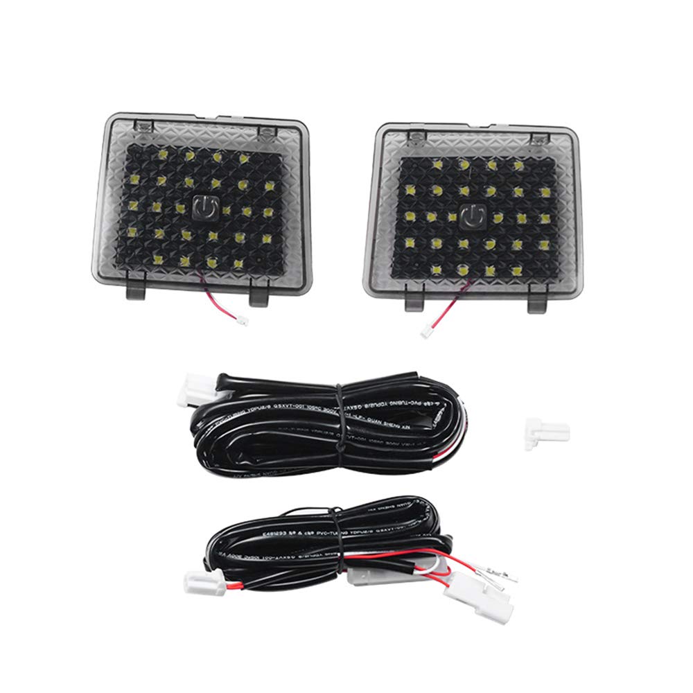 Powerty Cargo Lamps for Toyota RAV4 2019-2021, Decorative Atmosphere Lighting, 2 PCS, Standard Size, Trunk Ceiling Light
