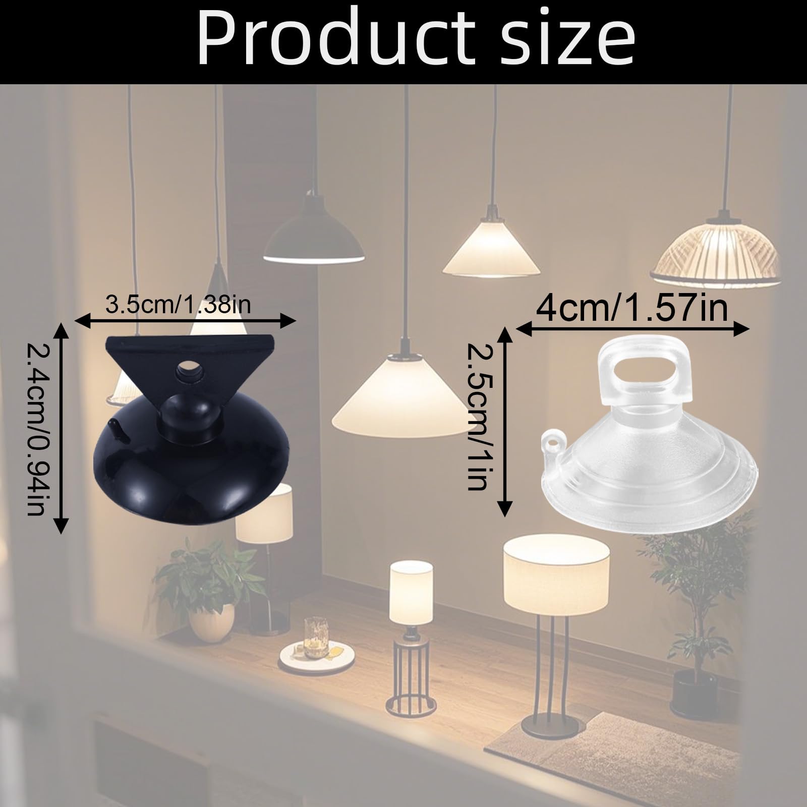 10Pcs Light Bulb Changer Suction Cup, 2 Size Mr16 Gu10 Lamp Changer Head Inverted Triangular Light Bulb Removal Tool For Halogen