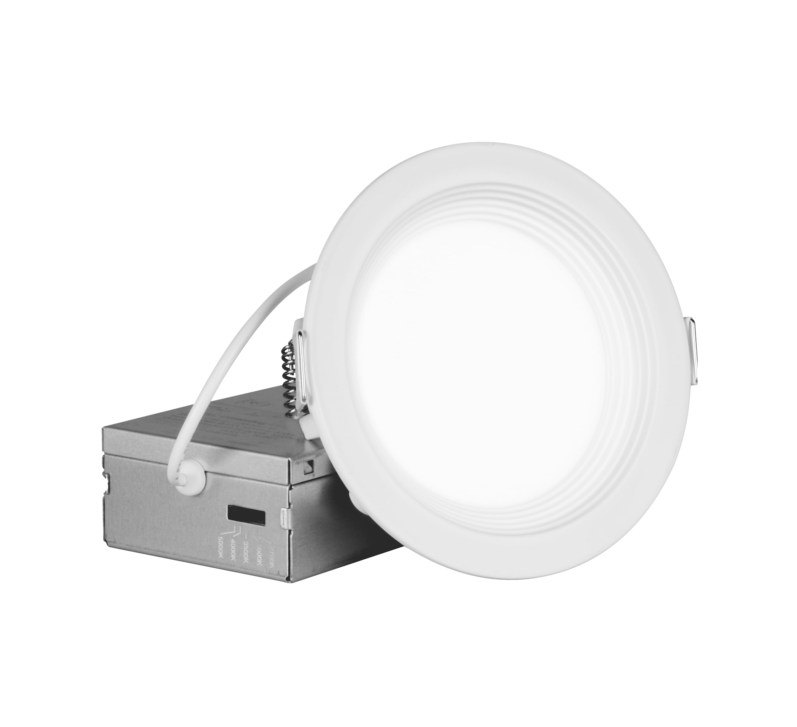 RELSR 4 in. Round Selectable Regressed LED Remodel Downlight (REL41120SRRWH)