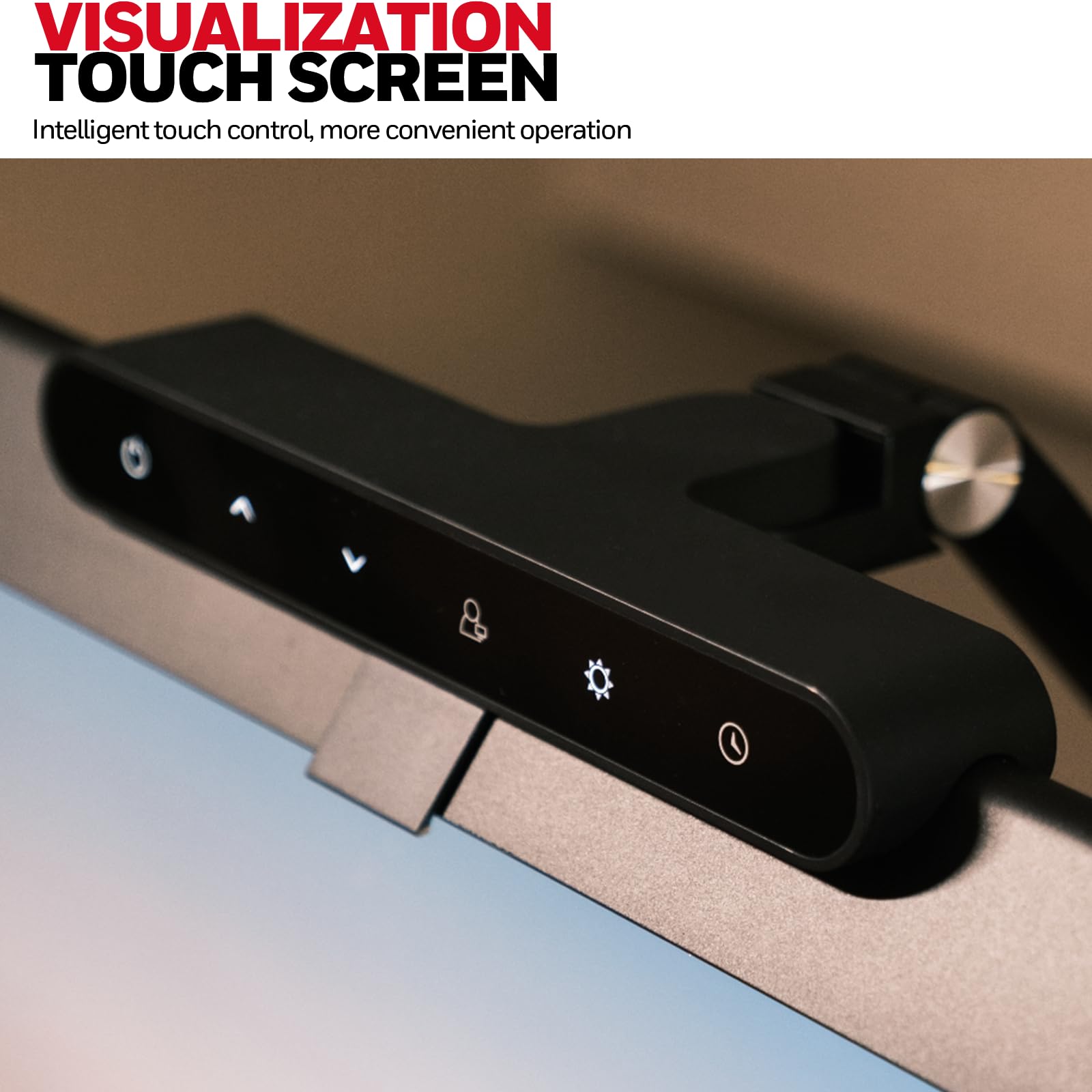 Honeywell LED Desk Lamp with Base - HJ1BK Sunturalux Eye-Caring Architect Desk Lamp for Home Office, 1200LM Computer Desk Light