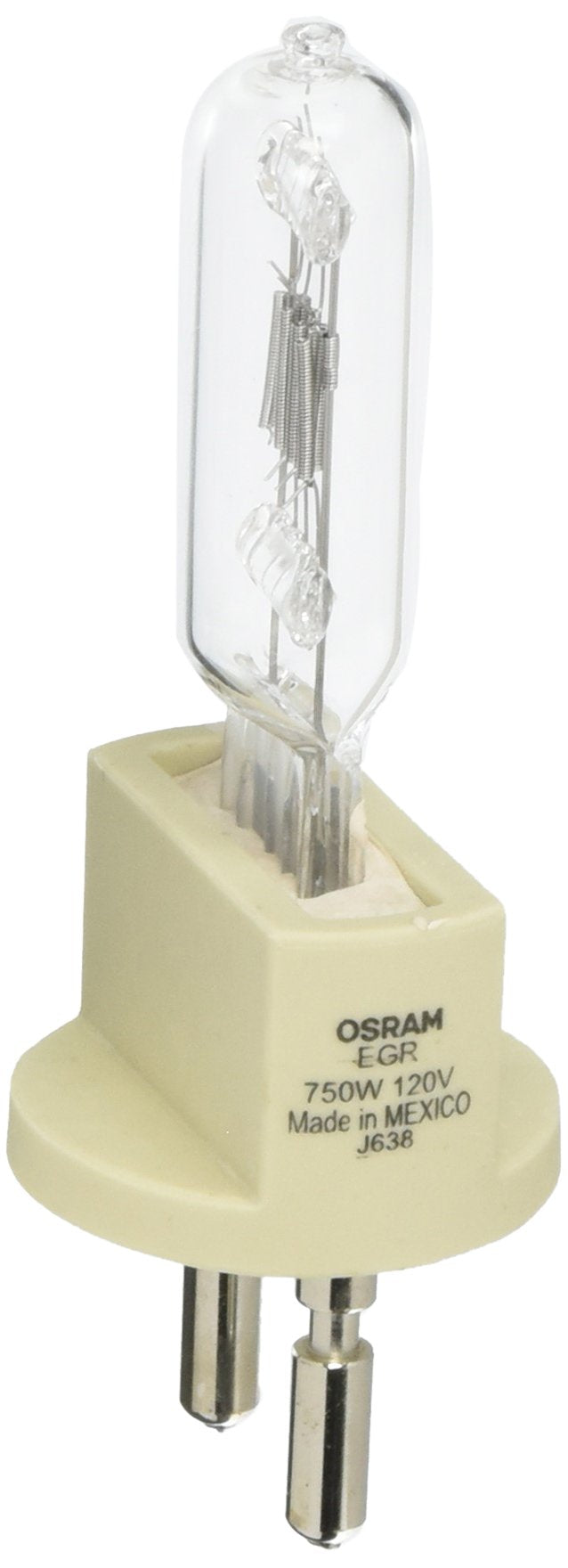 SYLVANIA 54662-EGR Stage and Studio T7 750 Watt Light Bulb 120V G22 Base 3200K