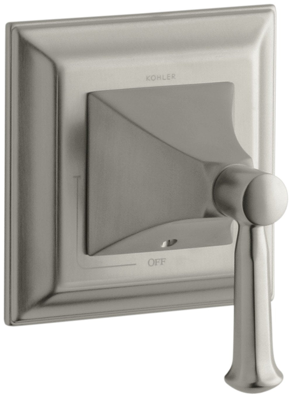 KOHLER Memoirs Volume Control Valve Trim, Metal, Model T10423-4S-BN, Vibrant Brushed Nickel