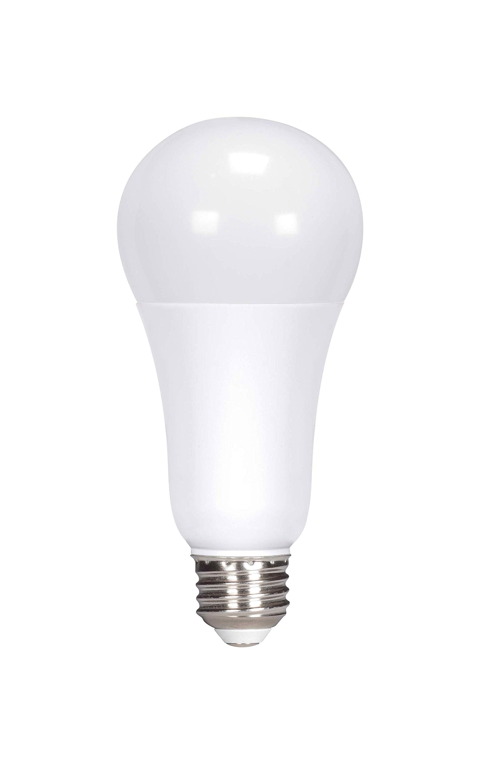 Satco S11330 LED A21 Lamp, 3000K, 220 deg. Beam Angle, white