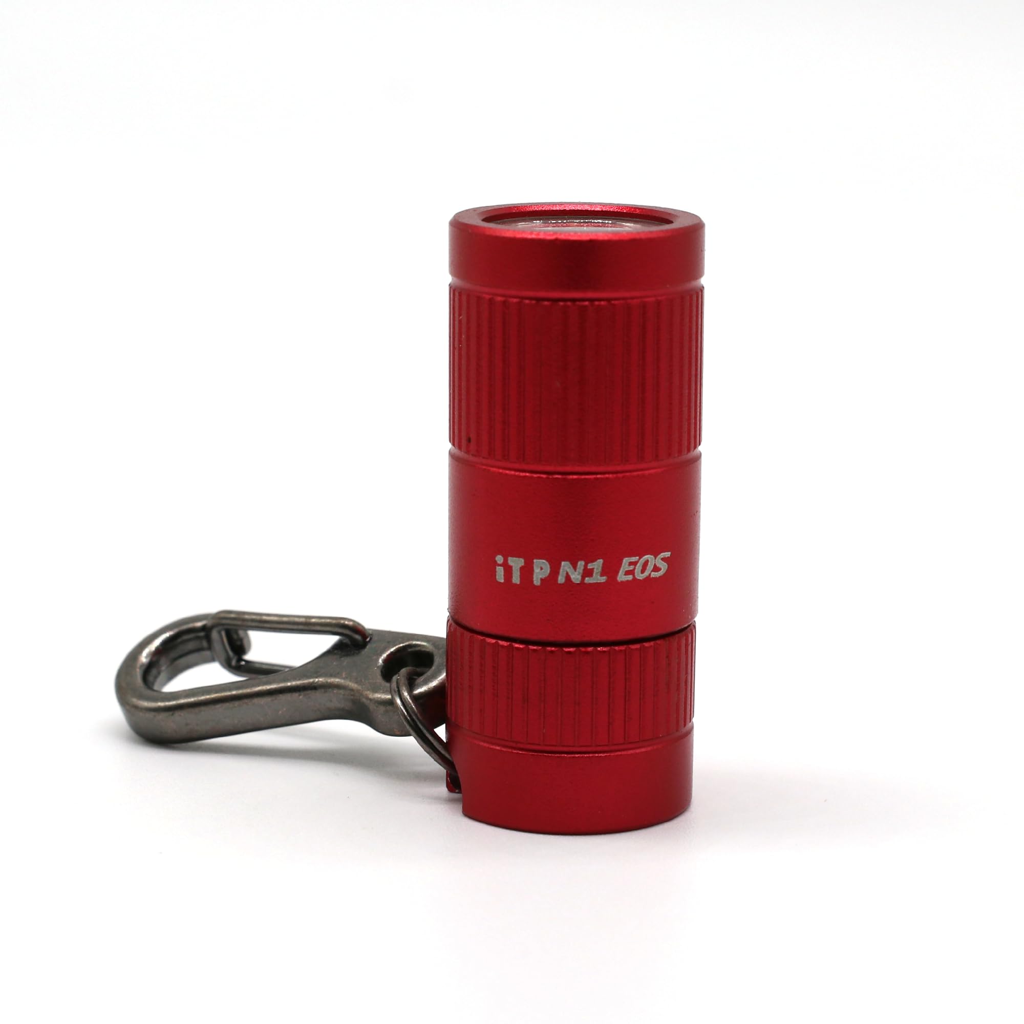 ITP iTP-N1 LED Flashlight, 165 Lumens, Aluminum, Blue, Keychain Light, Anti-Shattering & Anti-Scratching, Battery Included