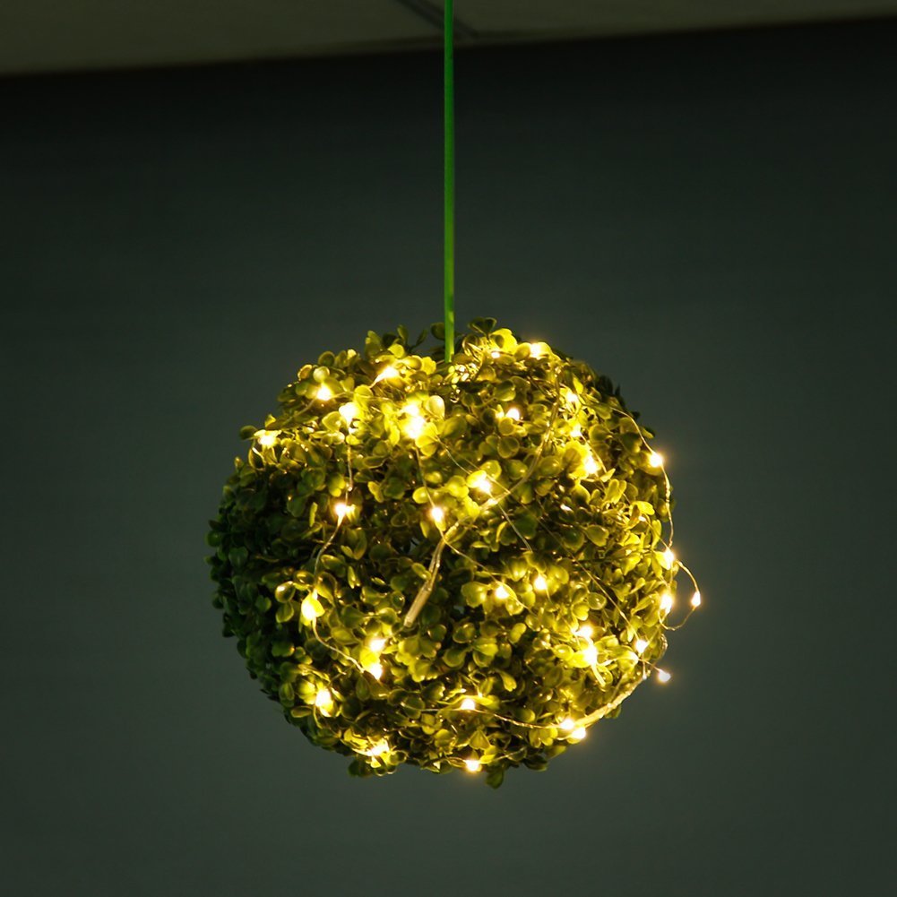 Cylapex Pack Of 24 Fairy Lights String Battery Operated Fairy Lights, 3.3Ft 20 Leds Halloween Lights Silver Coated Copper Wire Lights For Diy Decor Christmas Decoration Costume Warm White