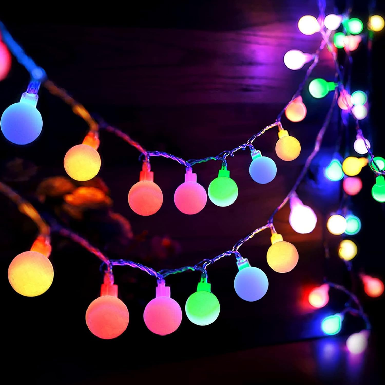 Party Propz Multicolor Led Lights For Decor-14 Ft,14 Led,Multicolour Lights For Indoor Outdoor Decor| Lights For Room|Multicolor