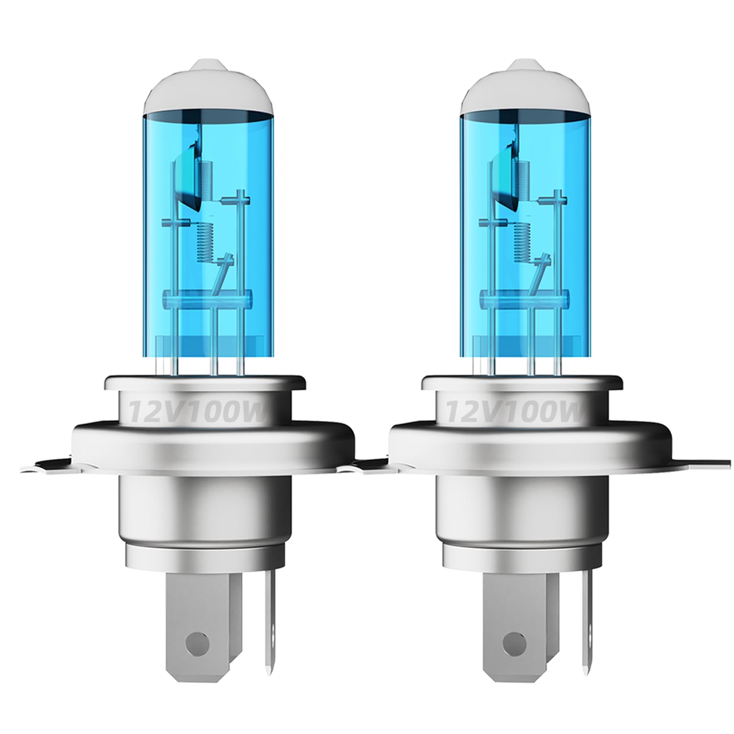 DMEPUGI Headlight Bulbs Fit For Toyota RAV4 1996-1997,2001-2005, 9003 High Low Dual Beam Combo, Super Bright 5500K White Light H