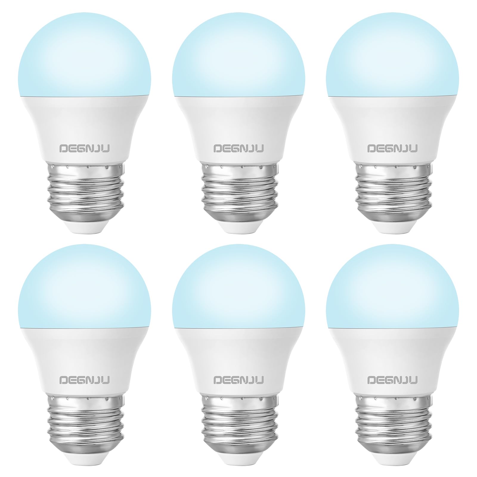 Degnju Led Refrigerator Light Bulb, 40W Equivalent, 120V, Fridge Light Bulb 5000K Daylight White, A15 Appliance Bulb 5.5W For Fr