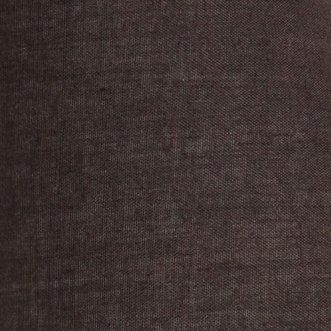Simple Designs Metal Basic Table Lamp In Sand Nickel With Brown Shade