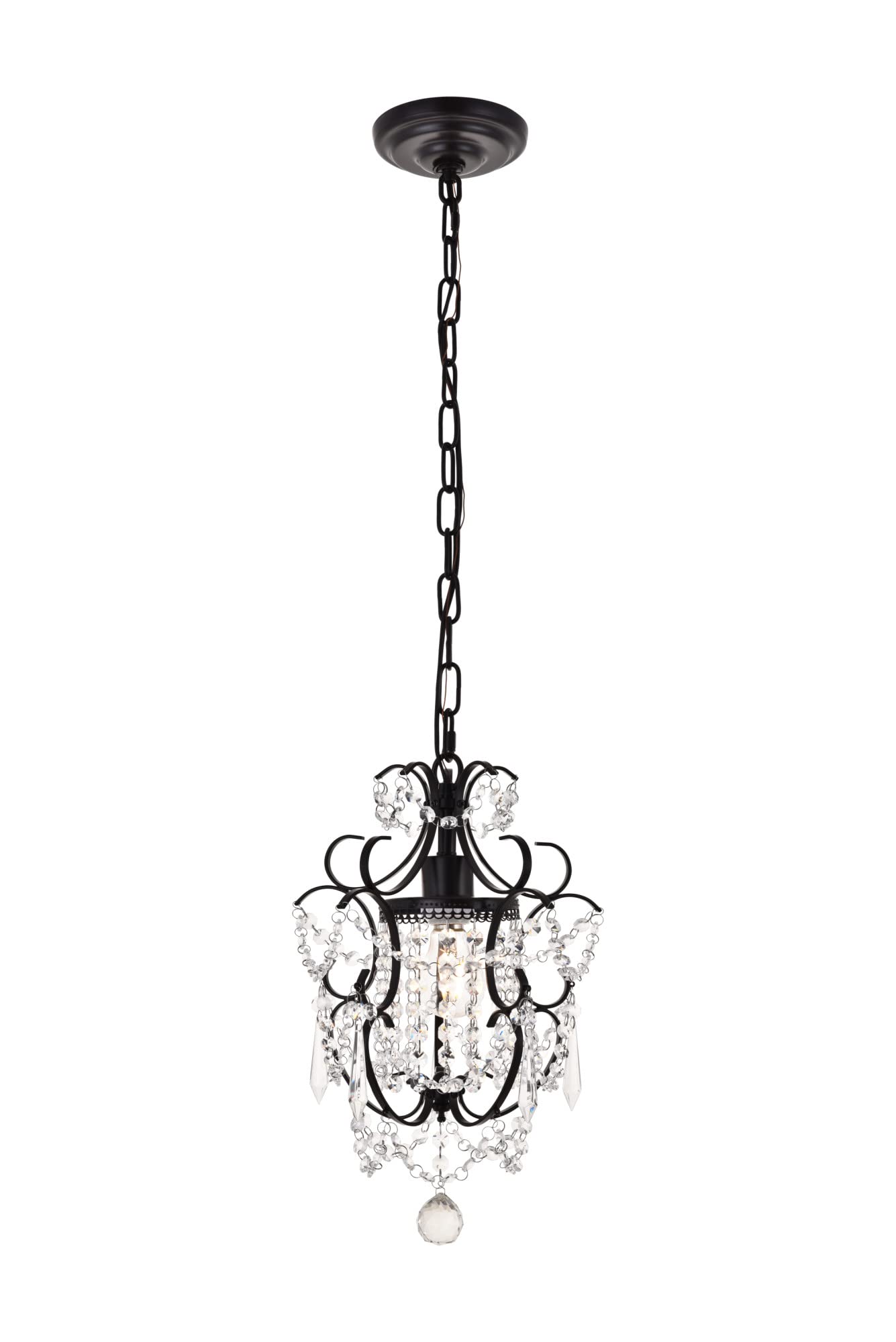 Living District Kirin 1-Light Modern Metal Pendant In Brass Finish