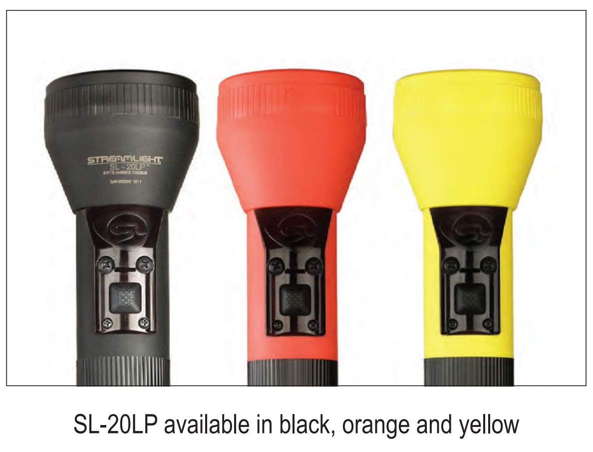 Streamlight 25300 Sl-20Lp 450-Lumen Full Size Rechargeable Led Flashlight Without Charger, Black