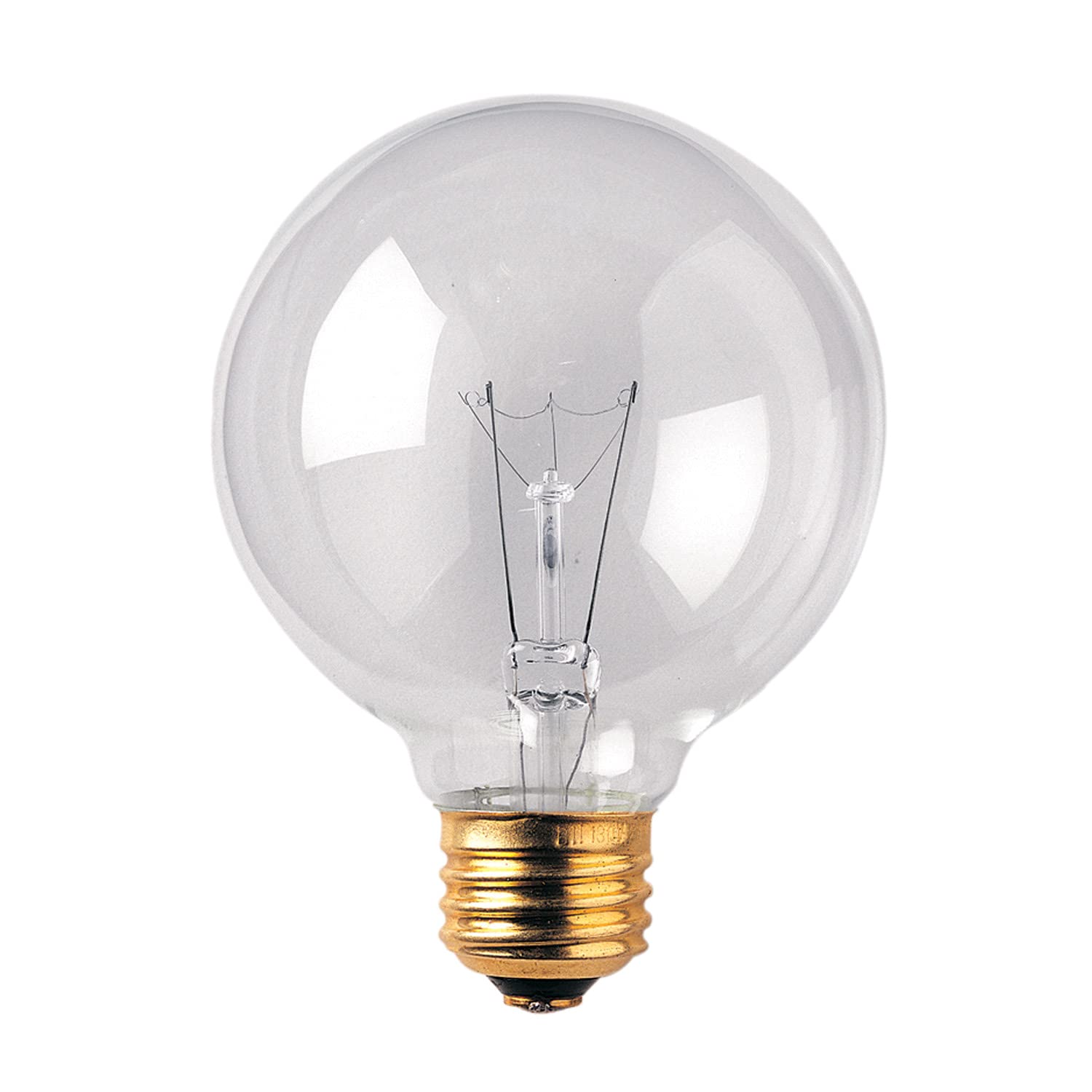Bulbrite Incandescent G25 Medium Screw Base (E26) Light Bulb, 40 Watt, Clear