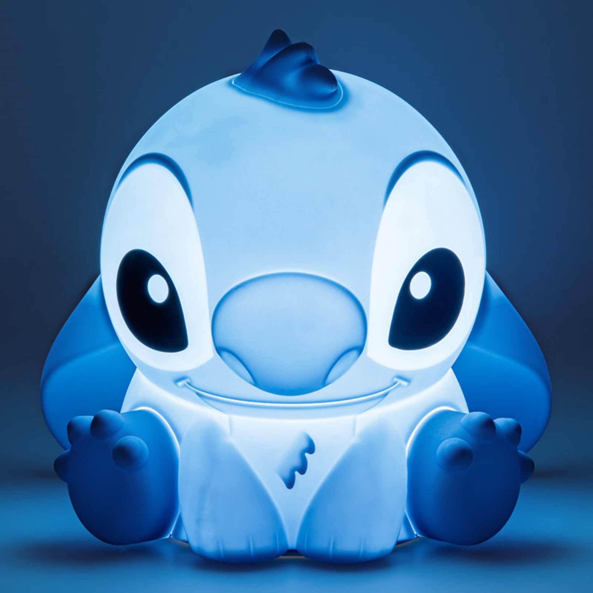 Paladone Stitch Squishy Lamp - Disney Desk Light, Multicolor, One Size, Silicone Nightlight for Gaming Room & Bedroom Decor