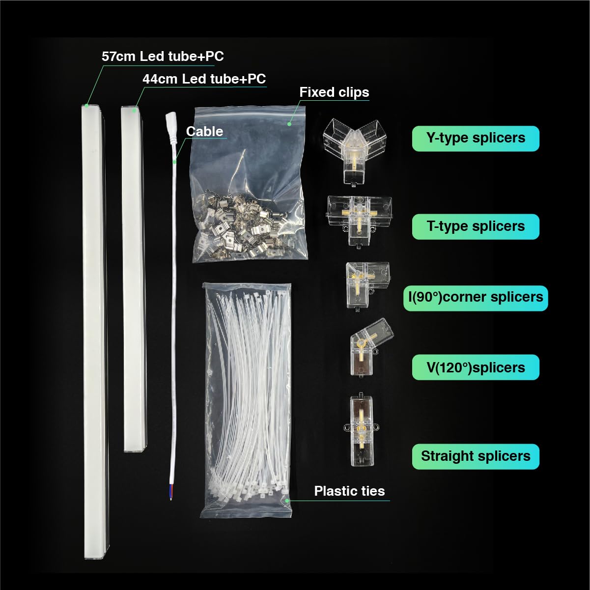 Hexagon Garage Light, 94 Pack Super Bigger Size 5.4X2.4M 800W 6500K 88000Lm 17 Hexagon Led Lights With Frame Car Detailing Led Garage Ceiling Lights For Gym Basement Warehouse Detailing Workshop