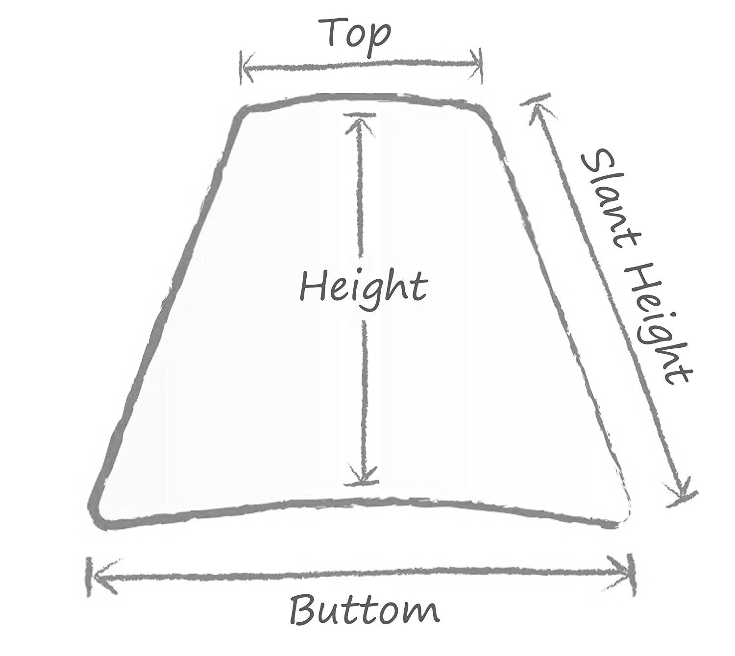 Upgradelights White Silk Empire Clip On Chandelier Lampshades (Set Of 6) 3.5X6X4.5