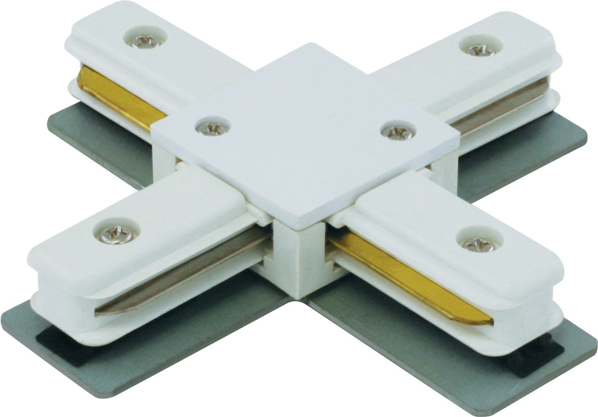 Liteline Xc6104-Wh X-Connector For Track Fixtures, White