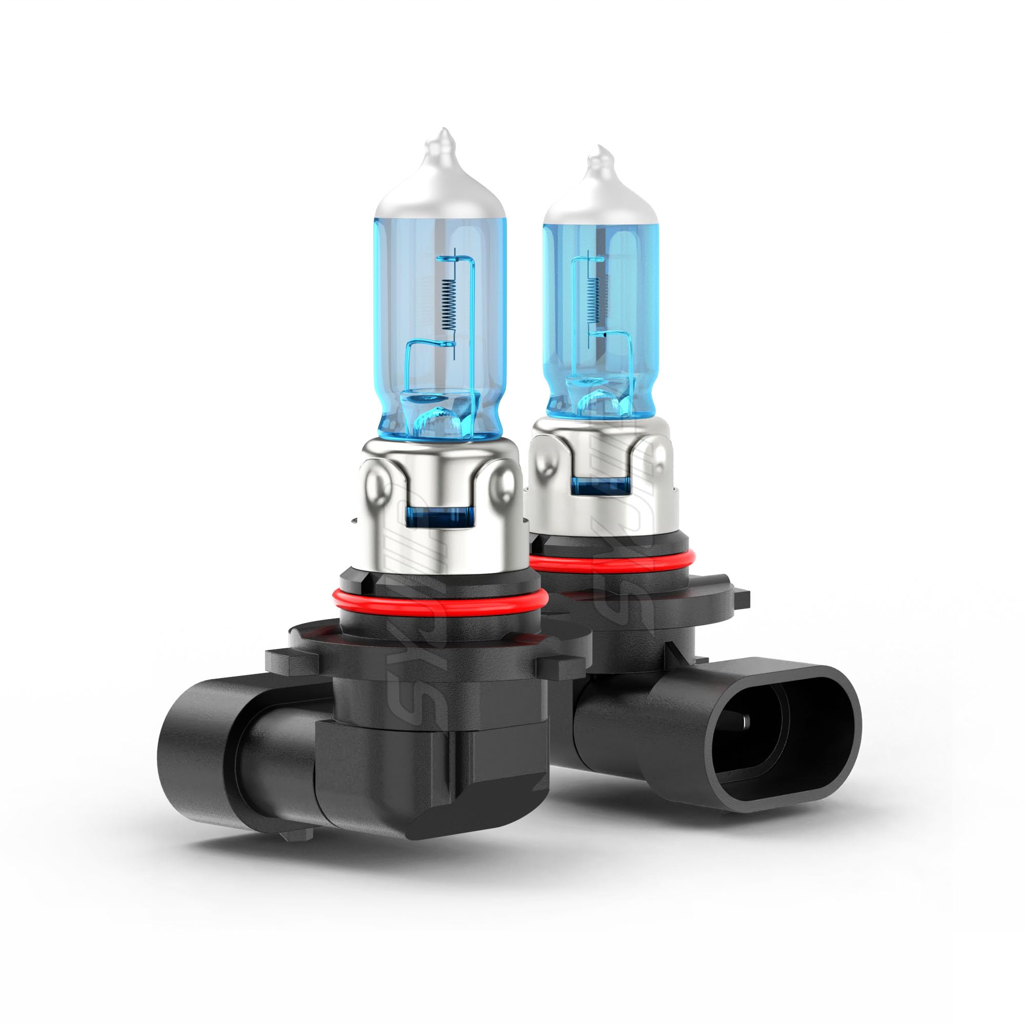 Upgraded Halogen Headlight Bulbs Compatible For Chevy Suburban Tahoe 2001 2002 2003 2004 2005 2006  9005 High Beam 9006 Low Beam Headlamp Lights  Plug N Play  6000K White  300% Brightness 4-Pack