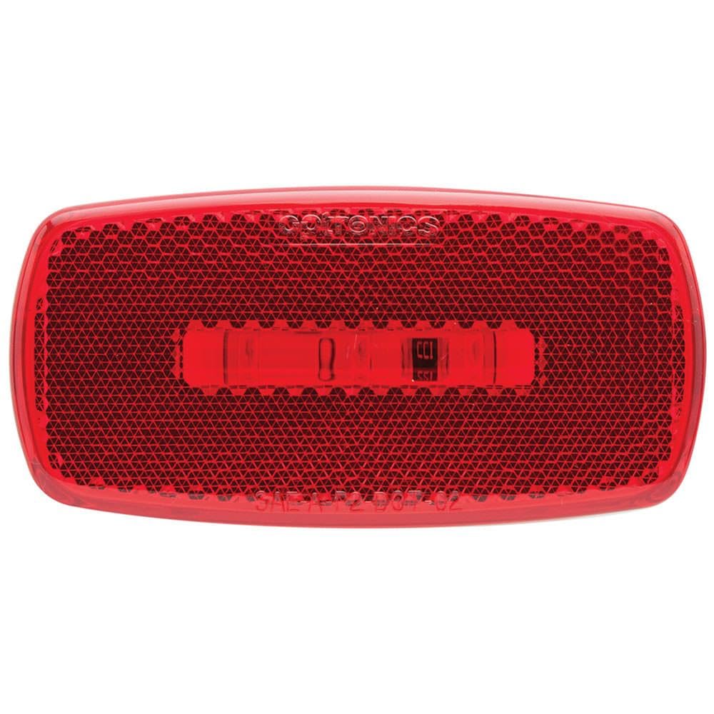 Optronics Red Led Marker Clearance Light, Surface Mount, 1 Count, Acrylic And Abs