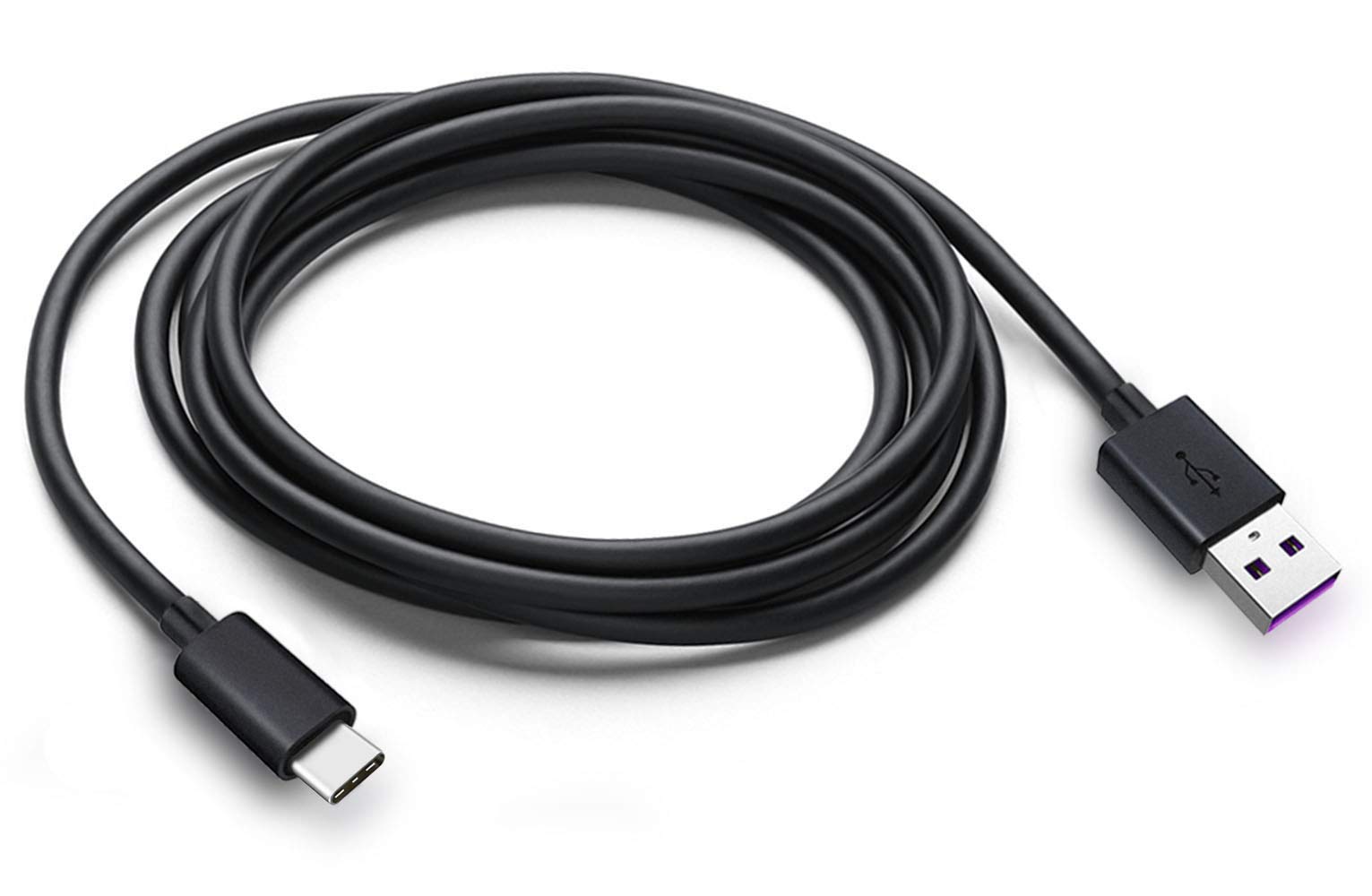 Gzzscortd LED Neck Light USB C Charging Cable, 5ft Black Plastic Compatible with Glocusent Reading Light & Makeup Mirror
