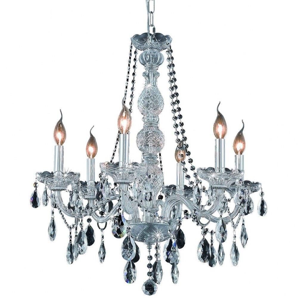 Elegant Lighting 7956D24C/RC Royal Cut Crystal