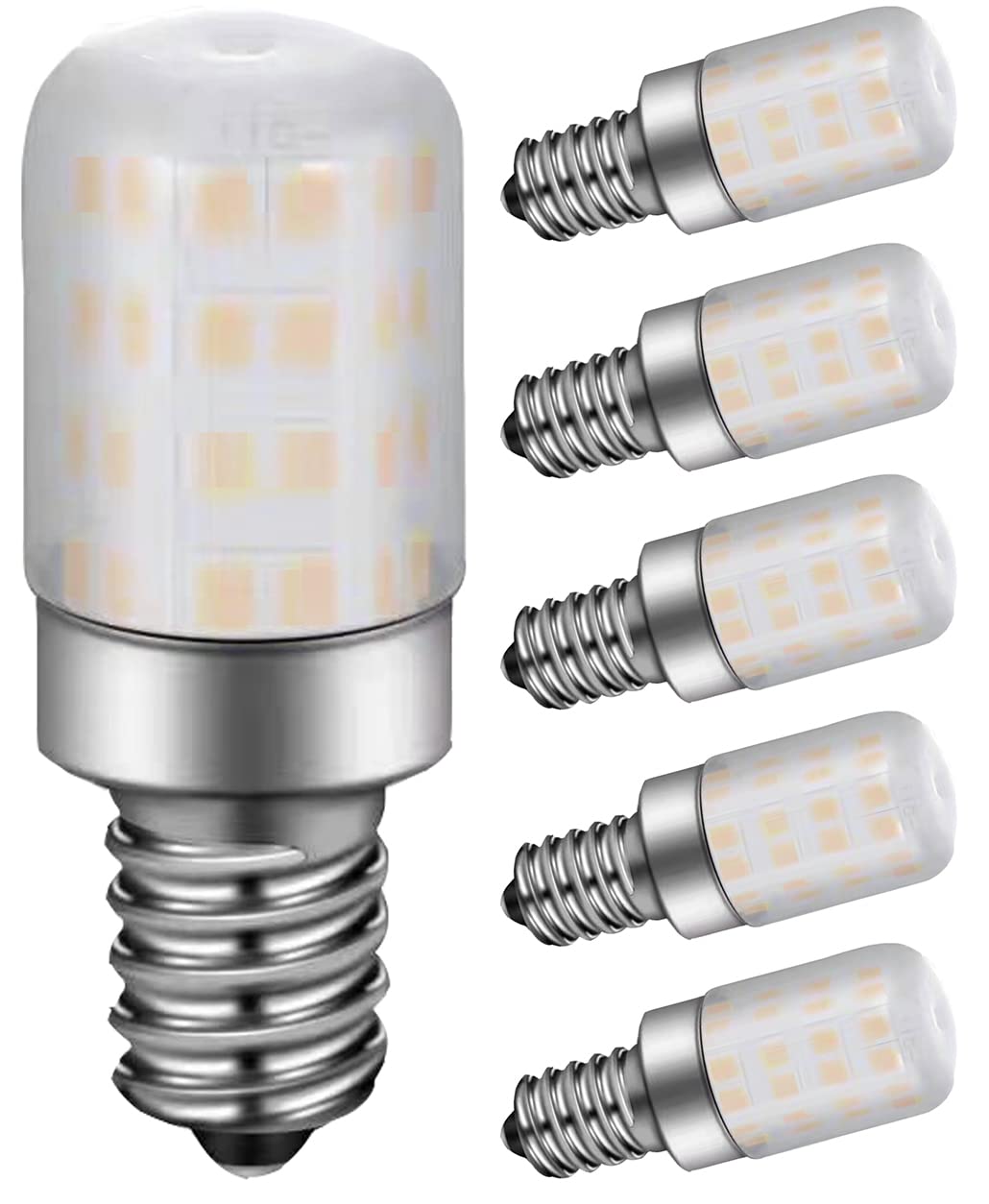 E12 Led Light Bulb 4W Equivalent 40W C7 Replacement Bulbs Clear Type B Candelabra Base Bulbrite Non-Dimmable Daylight White 3000
