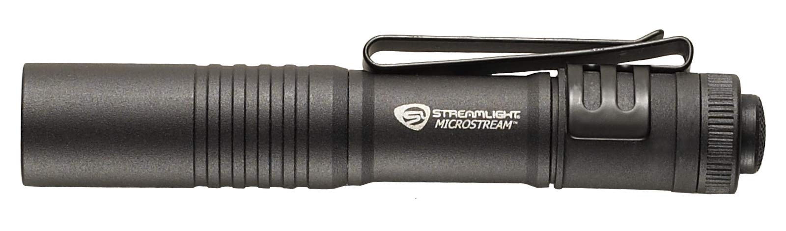 Streamlight 66318 Microstream 45-Lumen Everyday Carry Pocket Flashlight With Aaa Alkaline Battery, Black
