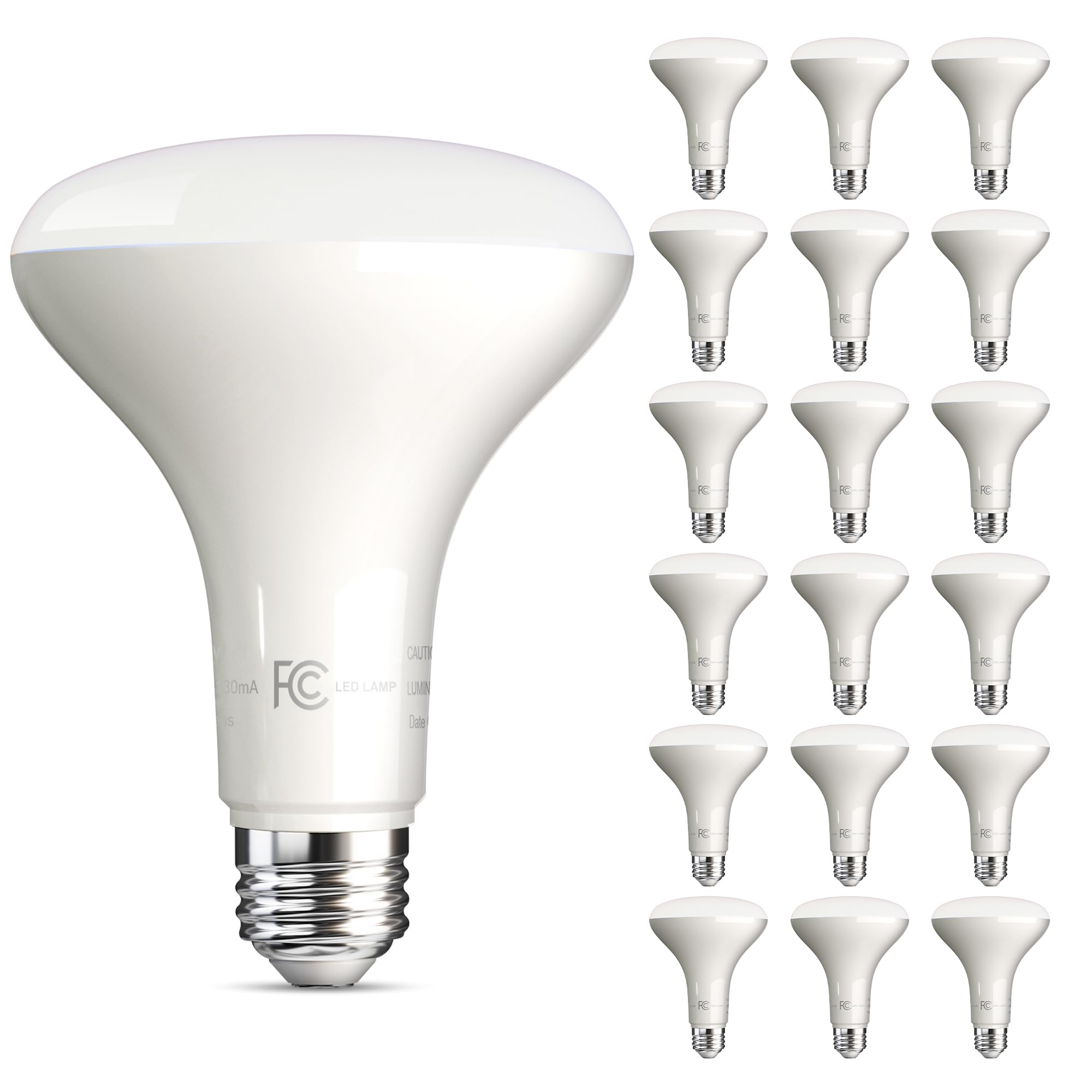 Tjoy Br30 Led Light Flood Bulb, 65 Watt Equivalent, Energy Efficient 9W, E26 Standard Base, Daylight 5000K, Dimmable, 15,000 Hou