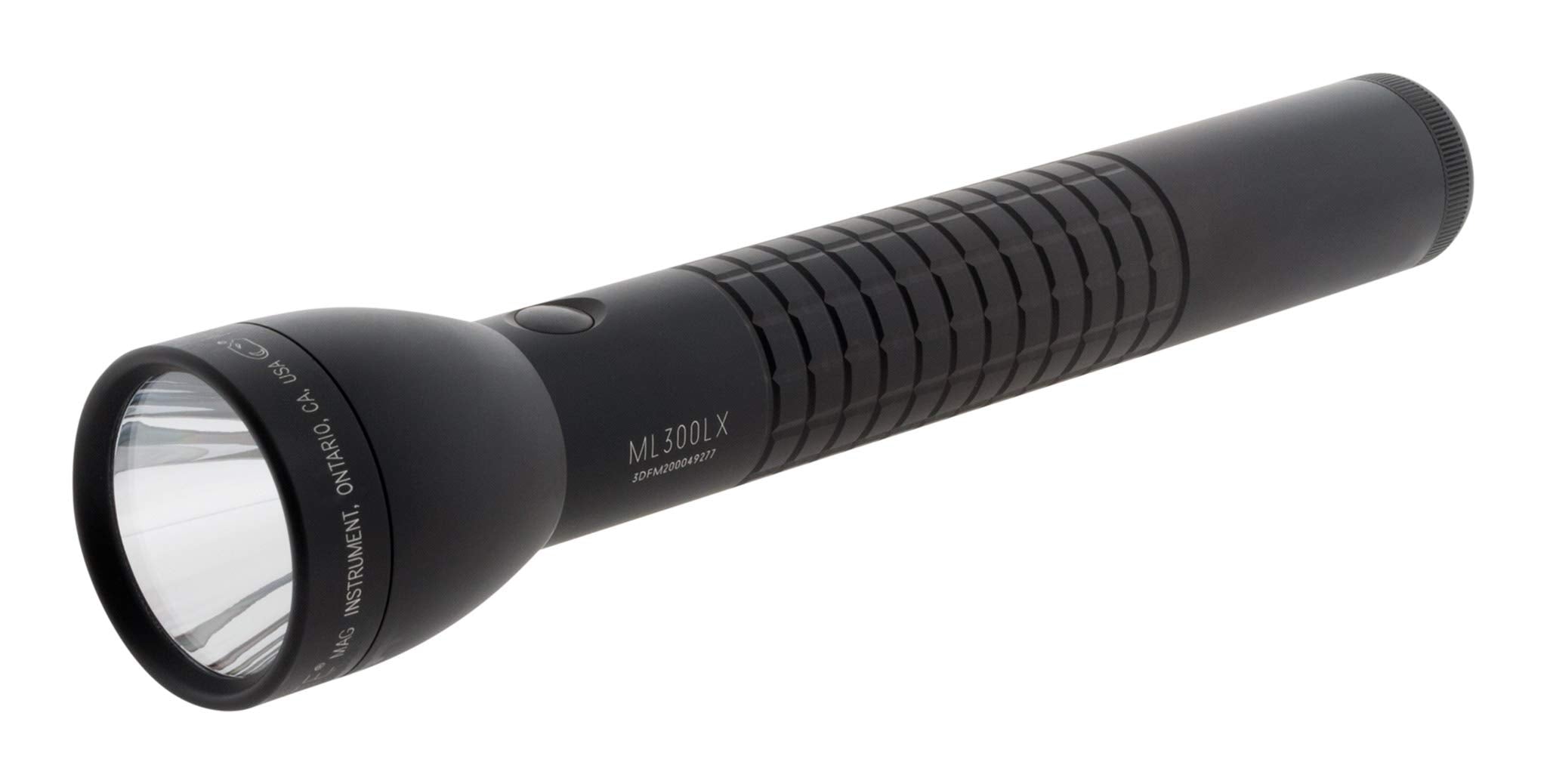 Maglite Ml300Lx Led 3-Cell D Flashlight, Matte Black