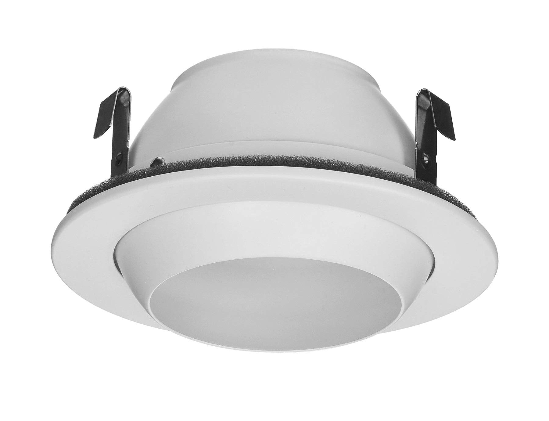 Nicor Lighting 4 Inch White Adjustable Eyeball Trim, For 4 Inch Housings (19506Wh)