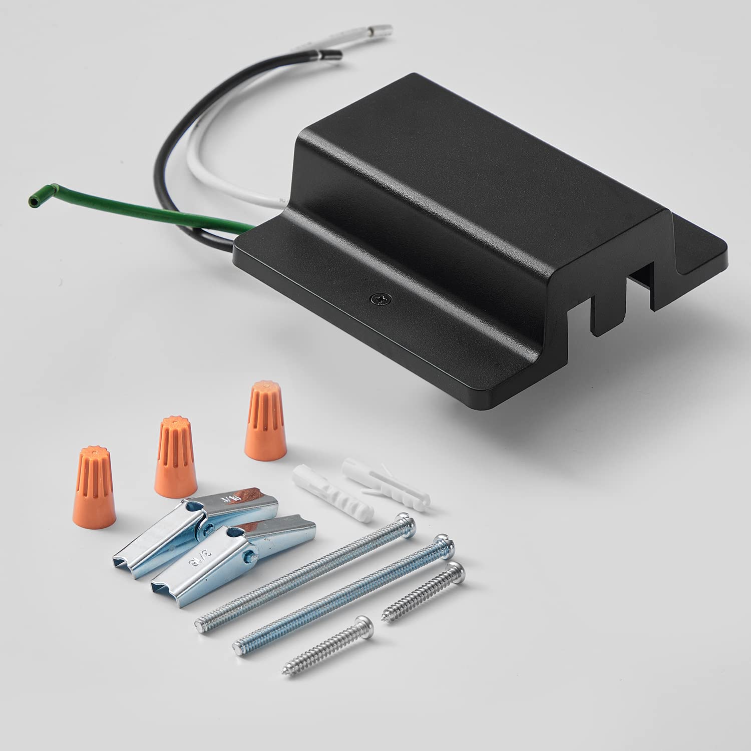 Vanoopee H Track Canopy Connector Black - Compatible With Halo Track System, Easy Install