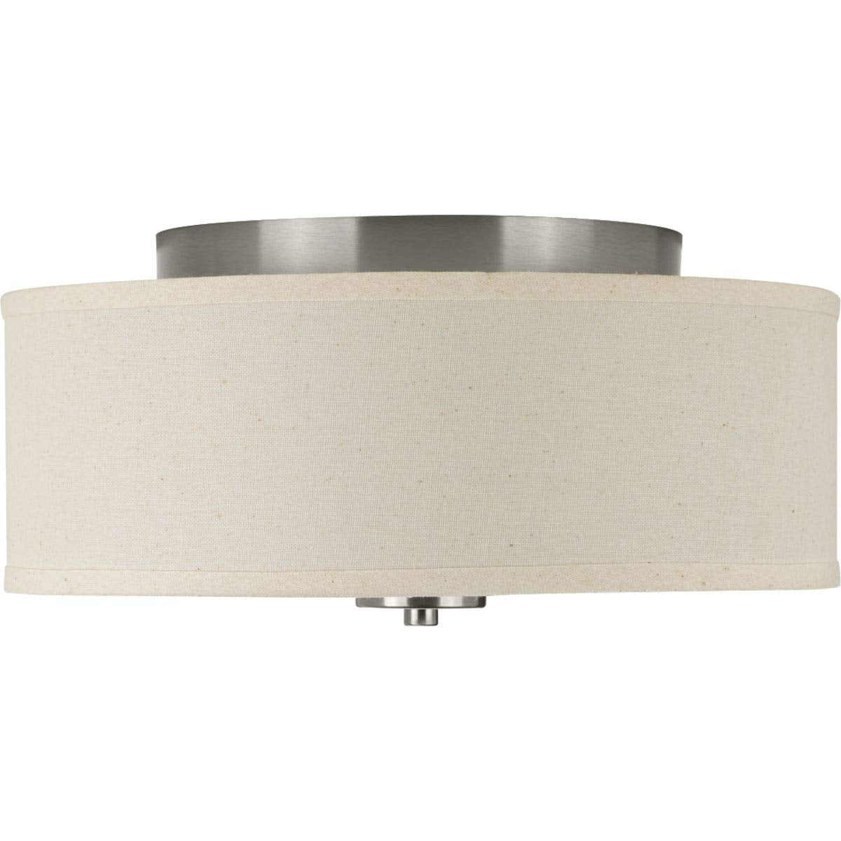 Progress Lighting P3696-0930K9 Close-To-Ceiling, Nickel, 6.00X13.00X13.00