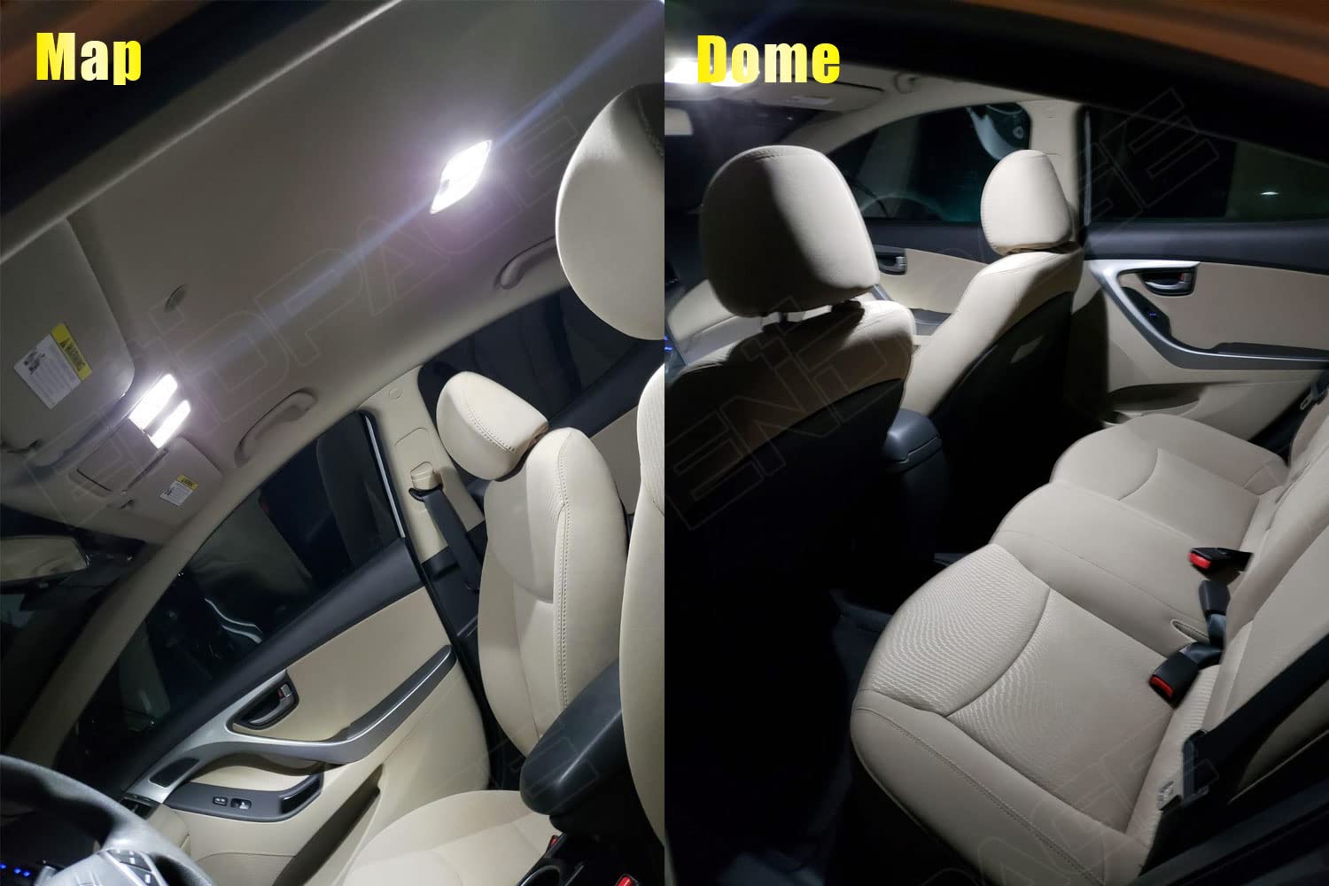 Endpage 14Pcs Camry Led Interior Light Kit For Toyota Camry 2007 2008 2009 2010 2011 2012 2013 2014 2015 2016 2017 2018 2019 2020 White Interior Leds Package + License Plate Lights, Install Tool