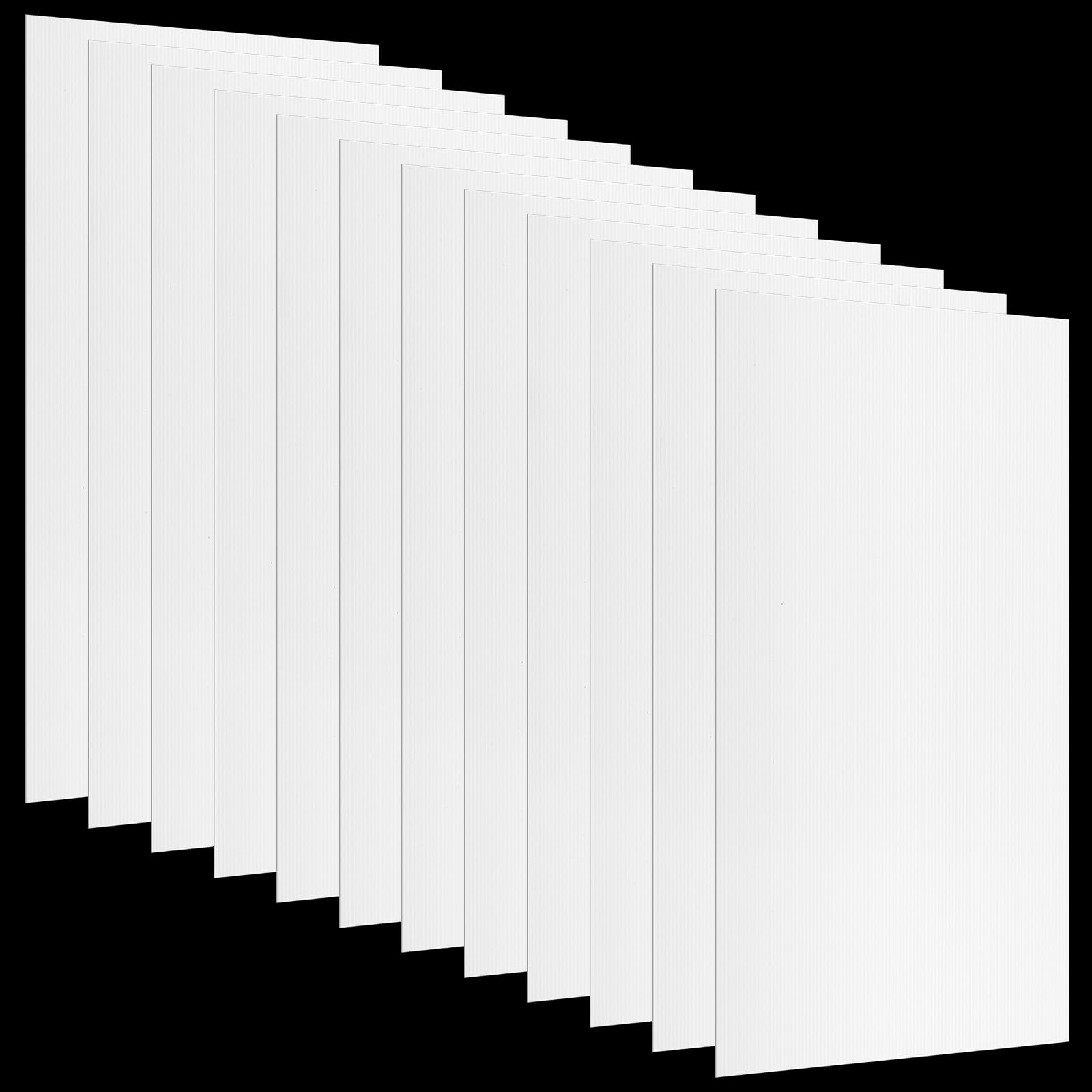 Pushglossy 12 Pack 23.75 x 47.75 x 0.2 Fluorescent Light Covers Classroom Office Diffuser Panels for 2x4ft Drop Ceiling Light Fi