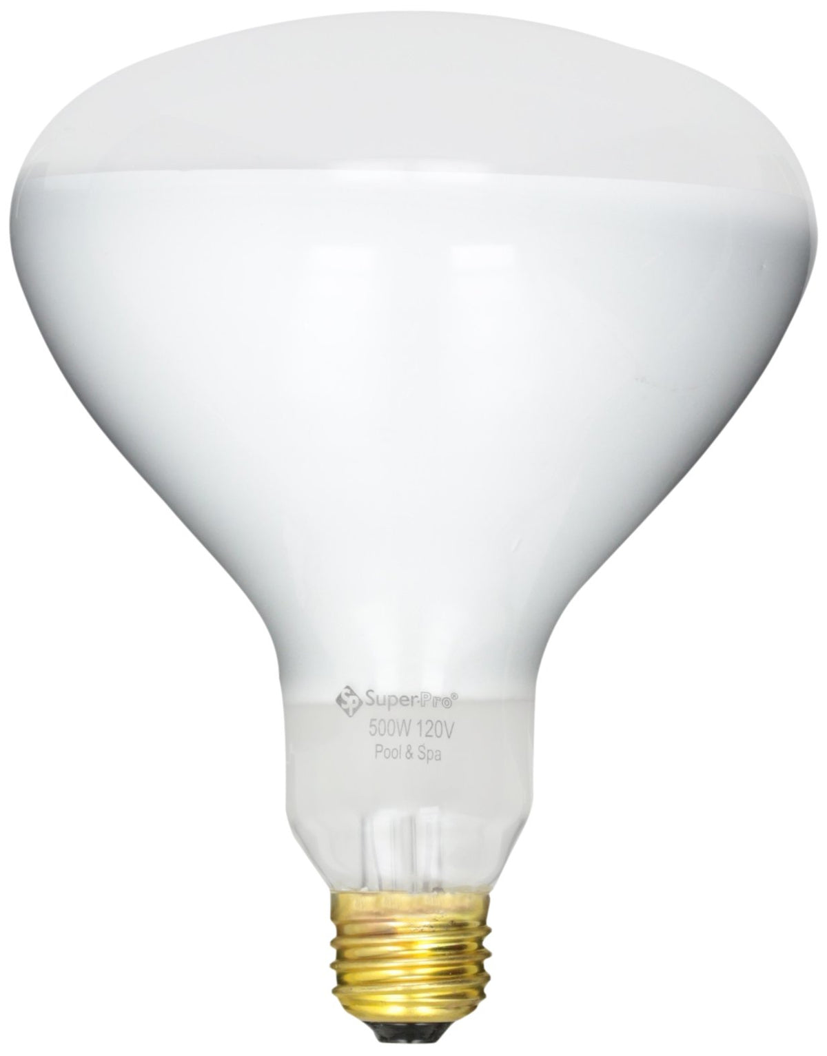 Halco R40Fl500/Hg 500W R40 Medium Base Bulb, 120V, Glass, Original Version, 