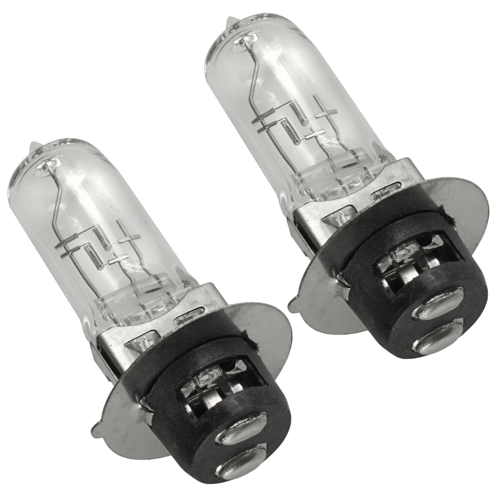 Caltric 2 Headlight Halogen Bulb Compatible With Yamaha Kodiak 400 Yfm400 4X4 2X4 1996 1997-2005
