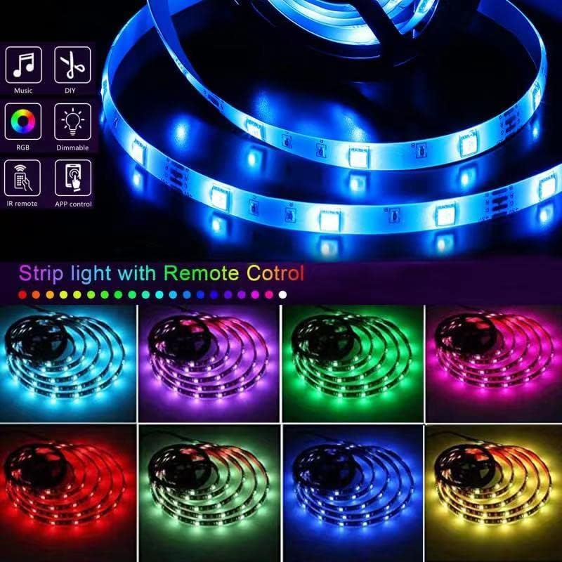 Baeyateda Led Strip Lights Battery Powered,13.2Ft Led Lights Usb Powered For Tv,5050 Multi-Color Changing Led Lights For Bedroom