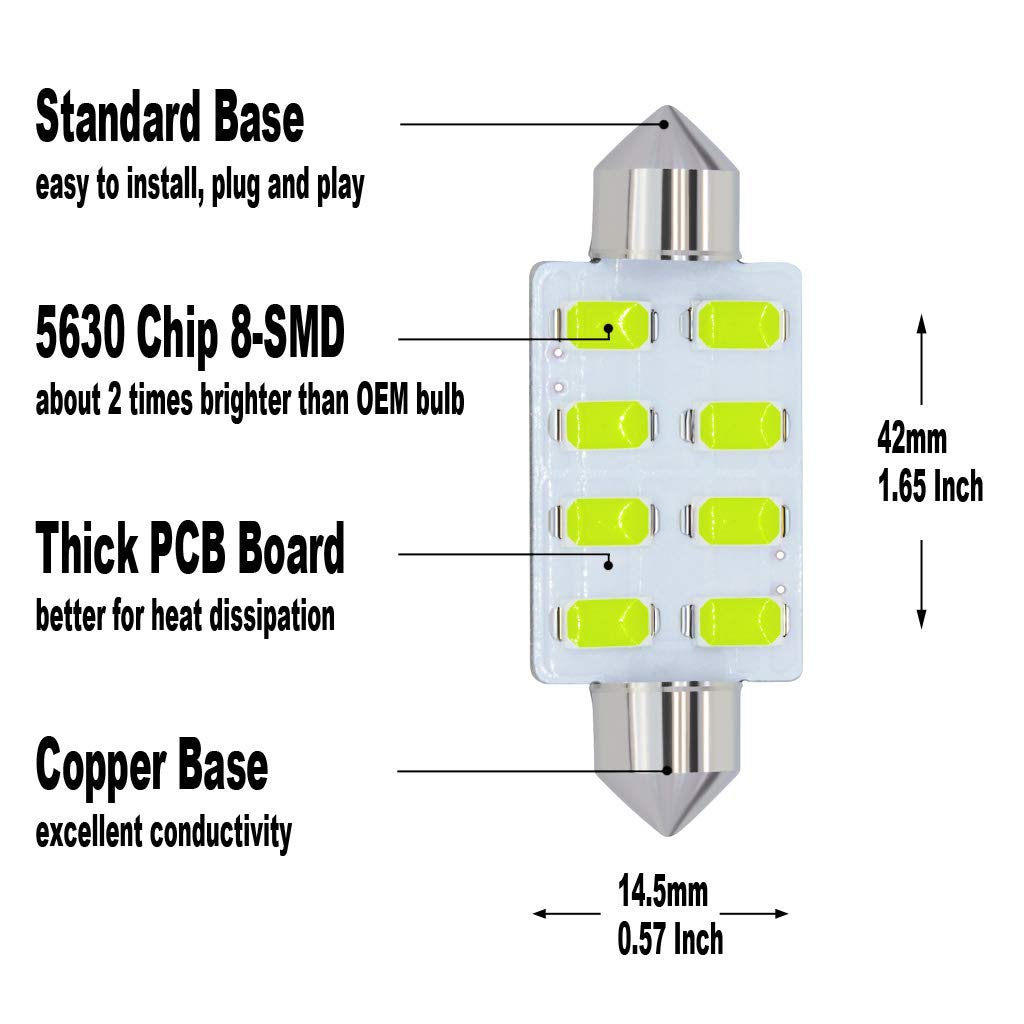 Ice Blue LED Light Kit for Ford F-150 250 350 Mustang Taurus Chevy Silverado Avalanche Impala Tahoe Trailblazer Dodge Ram Charge