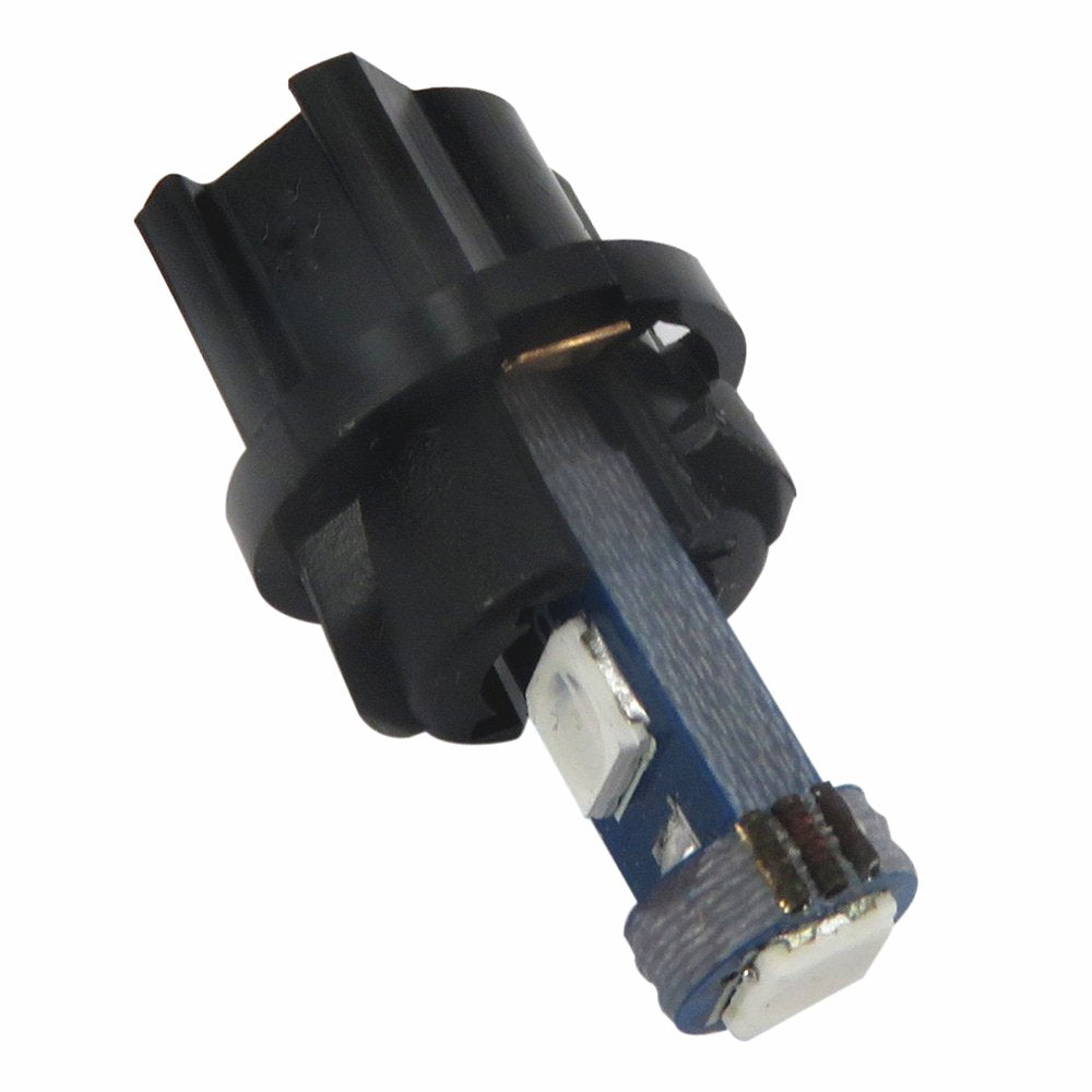 Wljh 6Pcs T5 73 74 Instrument Cluster Dash Shifter Indicator 3-3030Smd 1.5W Led Light Bulb W/Twist Lock Socket Green