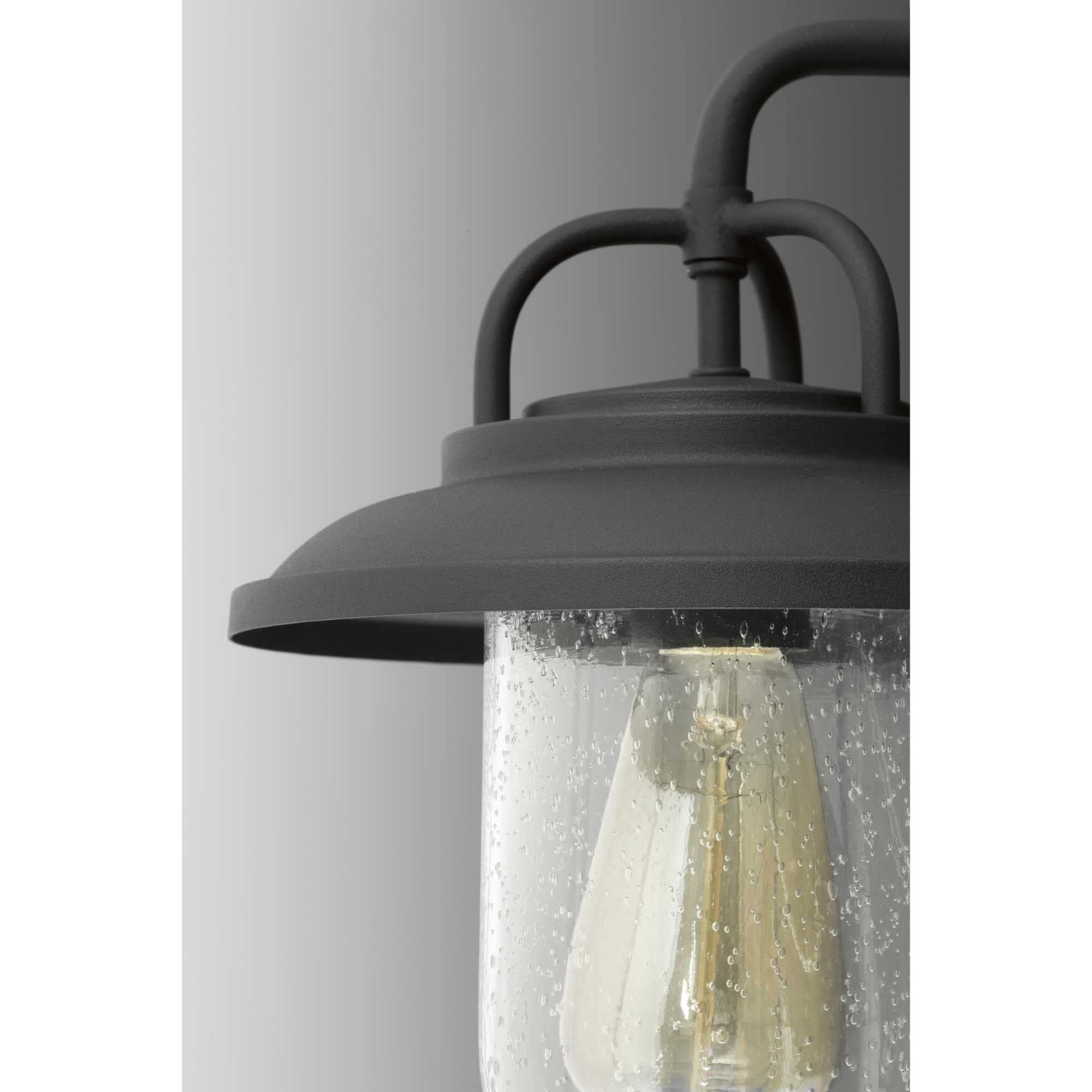 Progress Lighting Beaufort Outdoor Light Fixture, Alloy Steel, Black, Model P560050-031