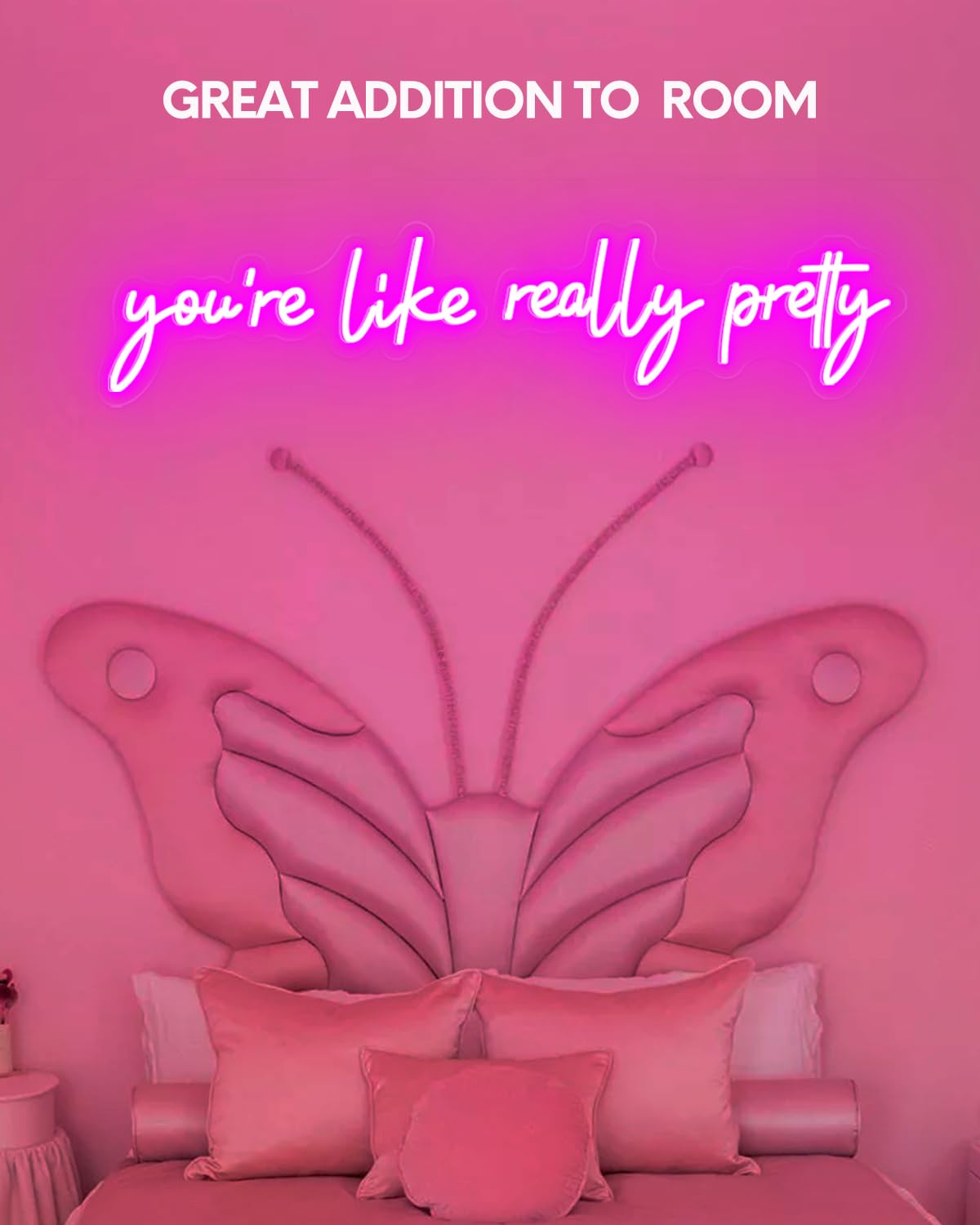 Raipile LED Neon Sign - 32x7 Inch Wall Art, Large Size, inYoure Like Really Prettyin Model FBA-Youre Like Really Pretty