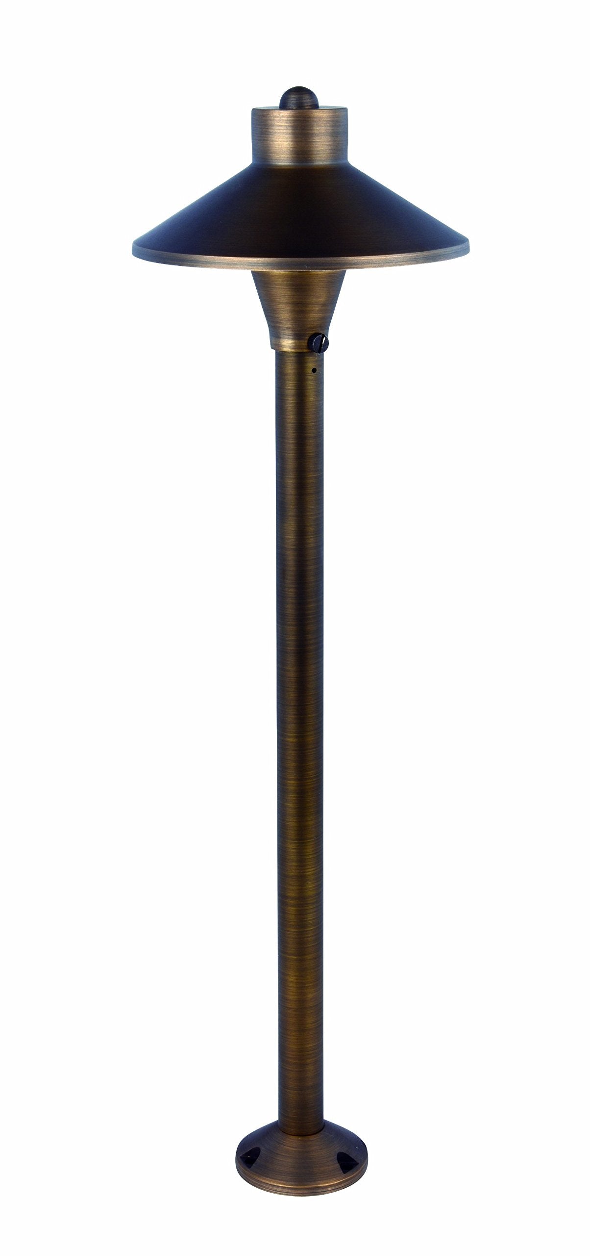 ELEGANT Elitco P801 Landscape Spotlights, Antique Brass, 7in Size, G4 Halogen 20W (Light Source Not Included)