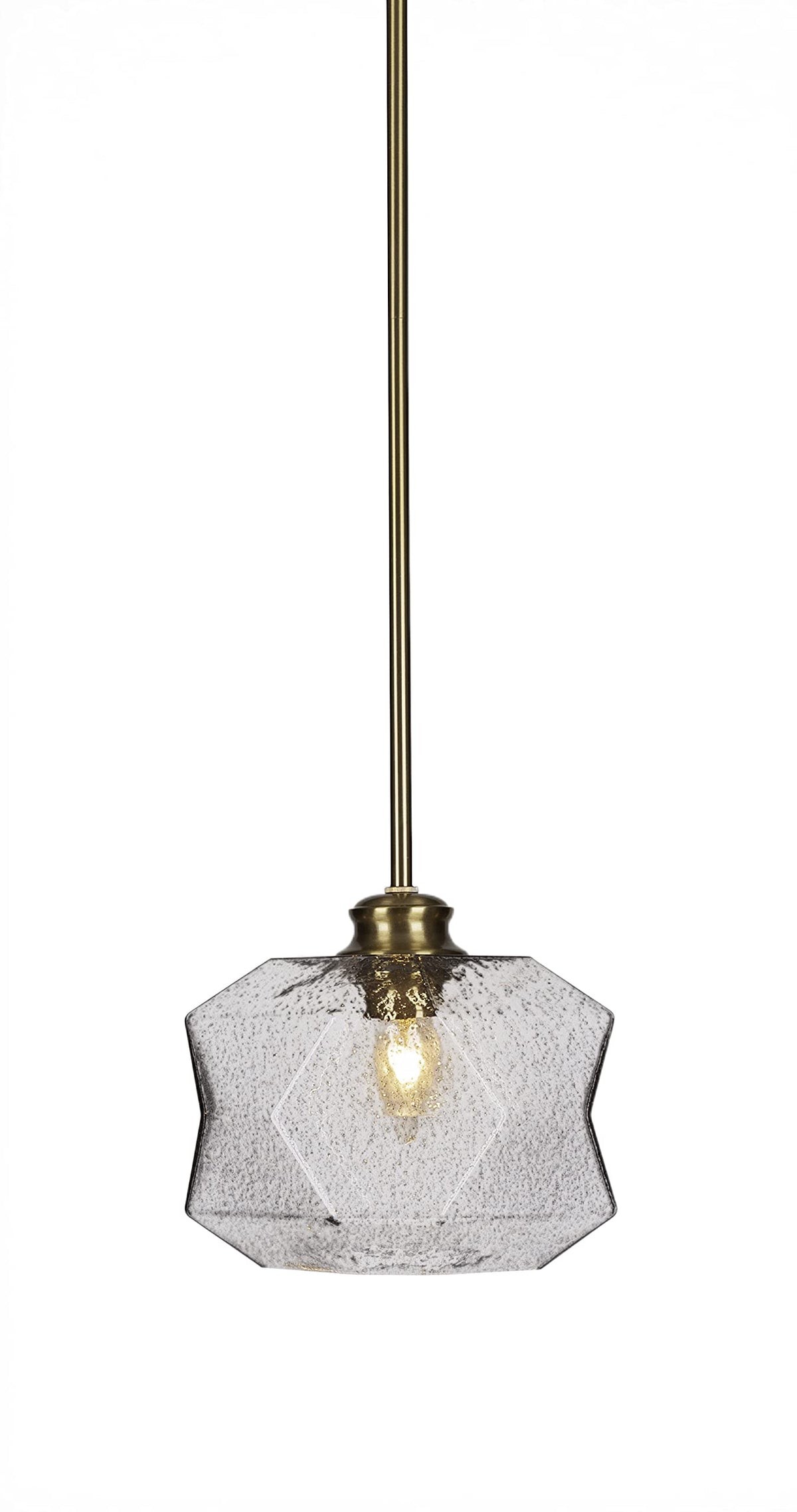 Rocklin 1 Light Pendant in Brushed Nickel (72-NAB-4492)