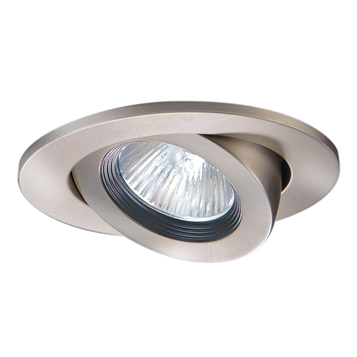 HALO Recessed 3009SNBB 3-Inch 35-Degree Trim Adjustable Gimbal Satin Nickel with Black Baffle,197